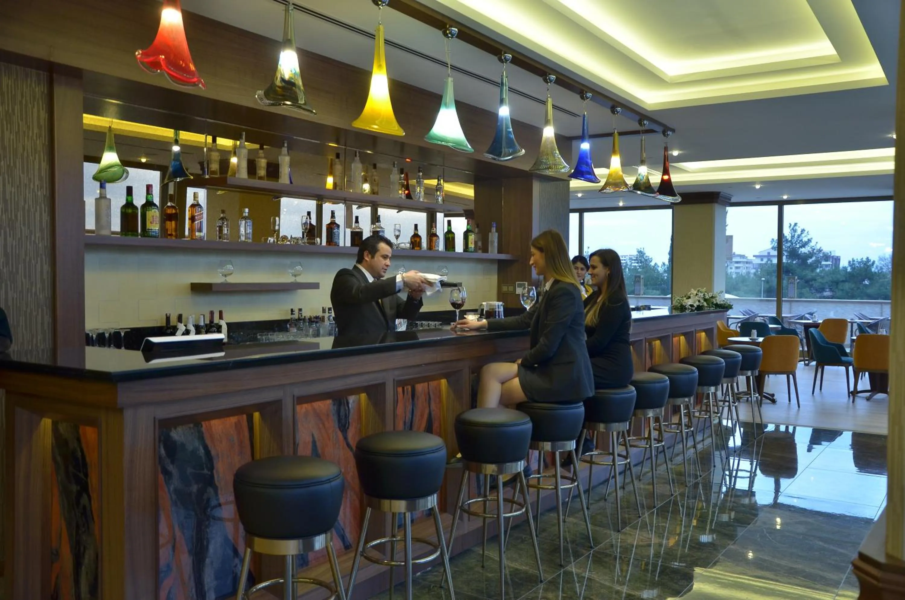 Lounge or bar in Adranos Hotel