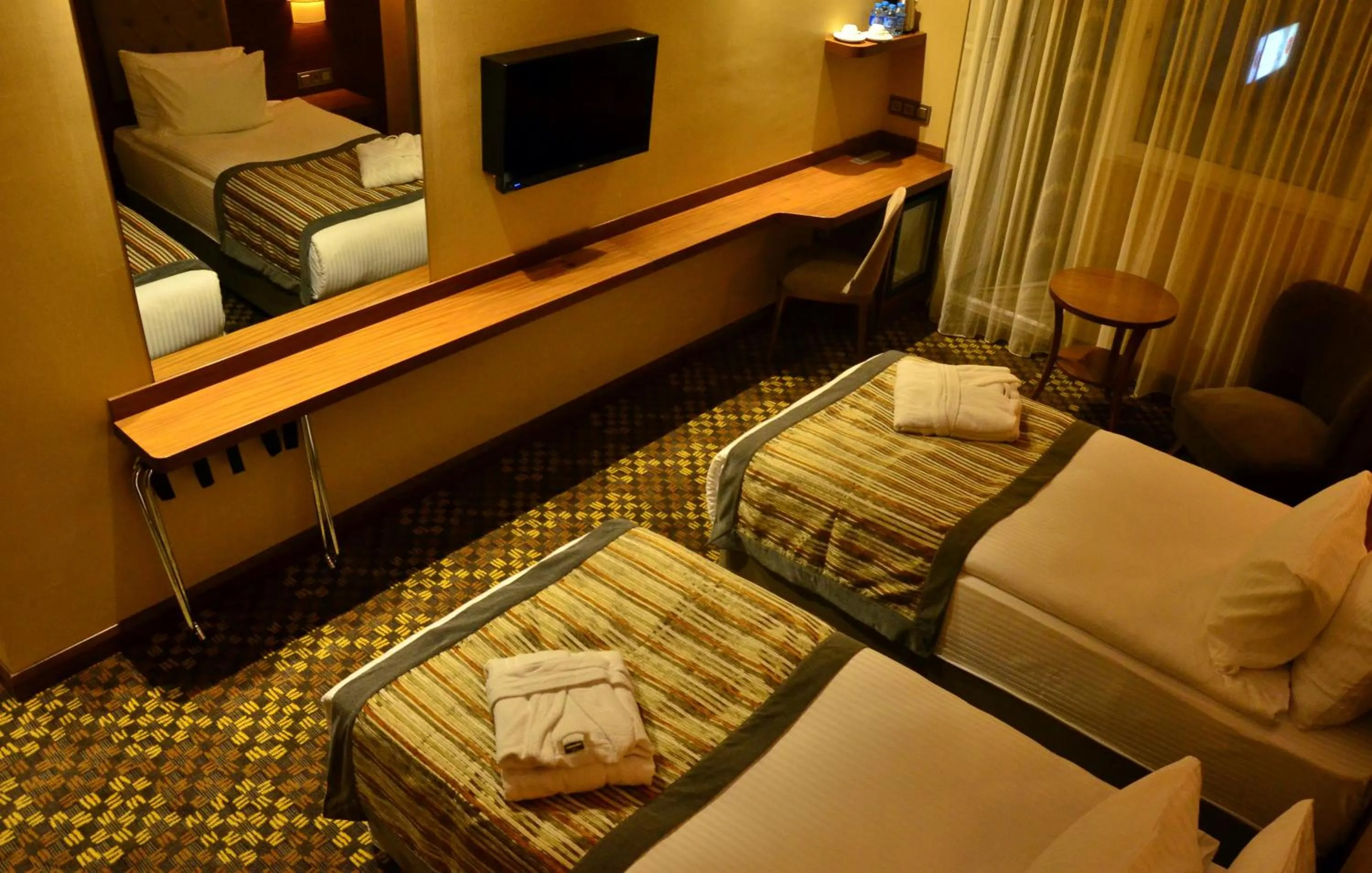 Photo of the whole room, Bed in Adranos Hotel