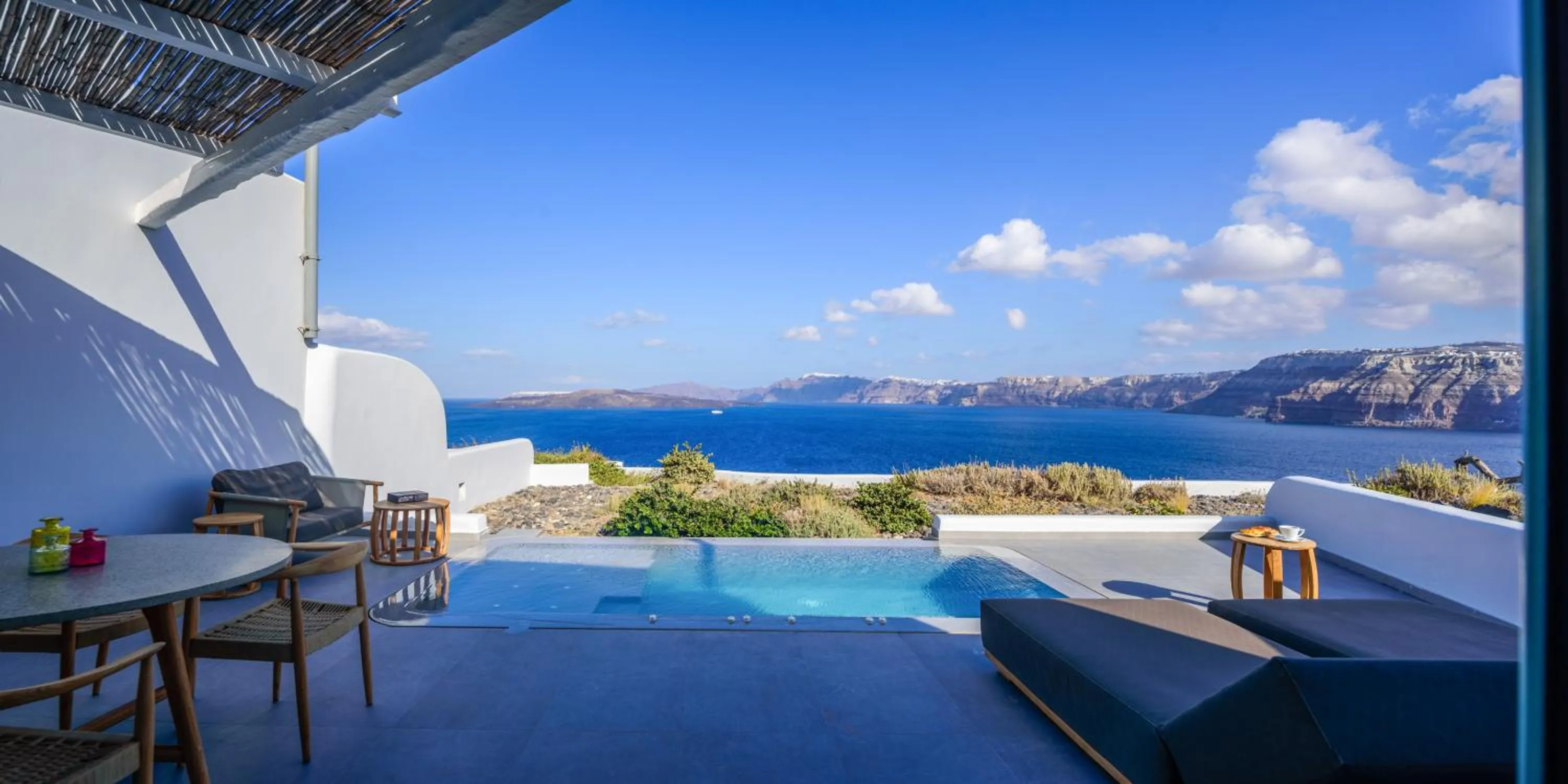 Patio in Neptune Luxury Suites