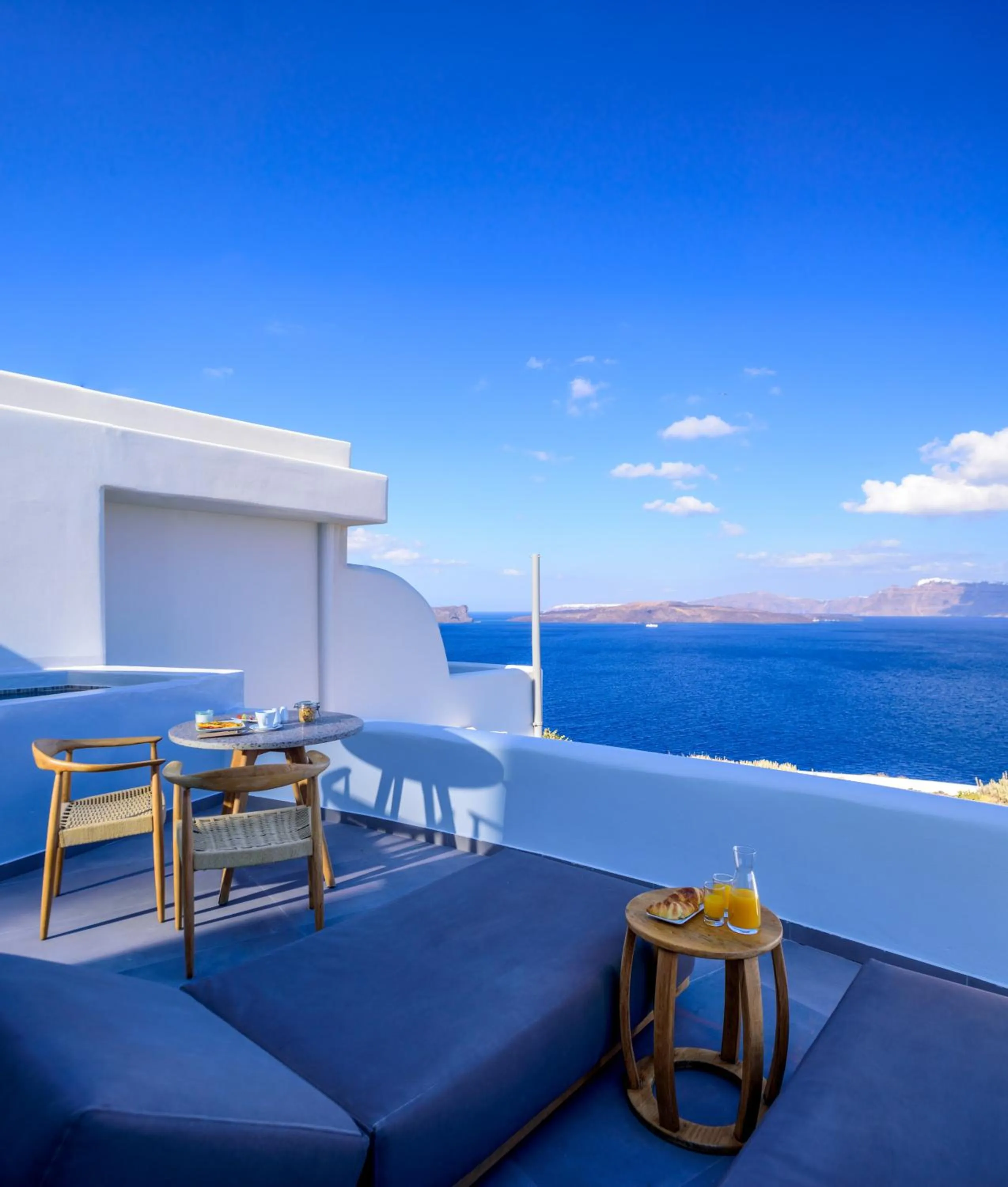 Patio in Neptune Luxury Suites