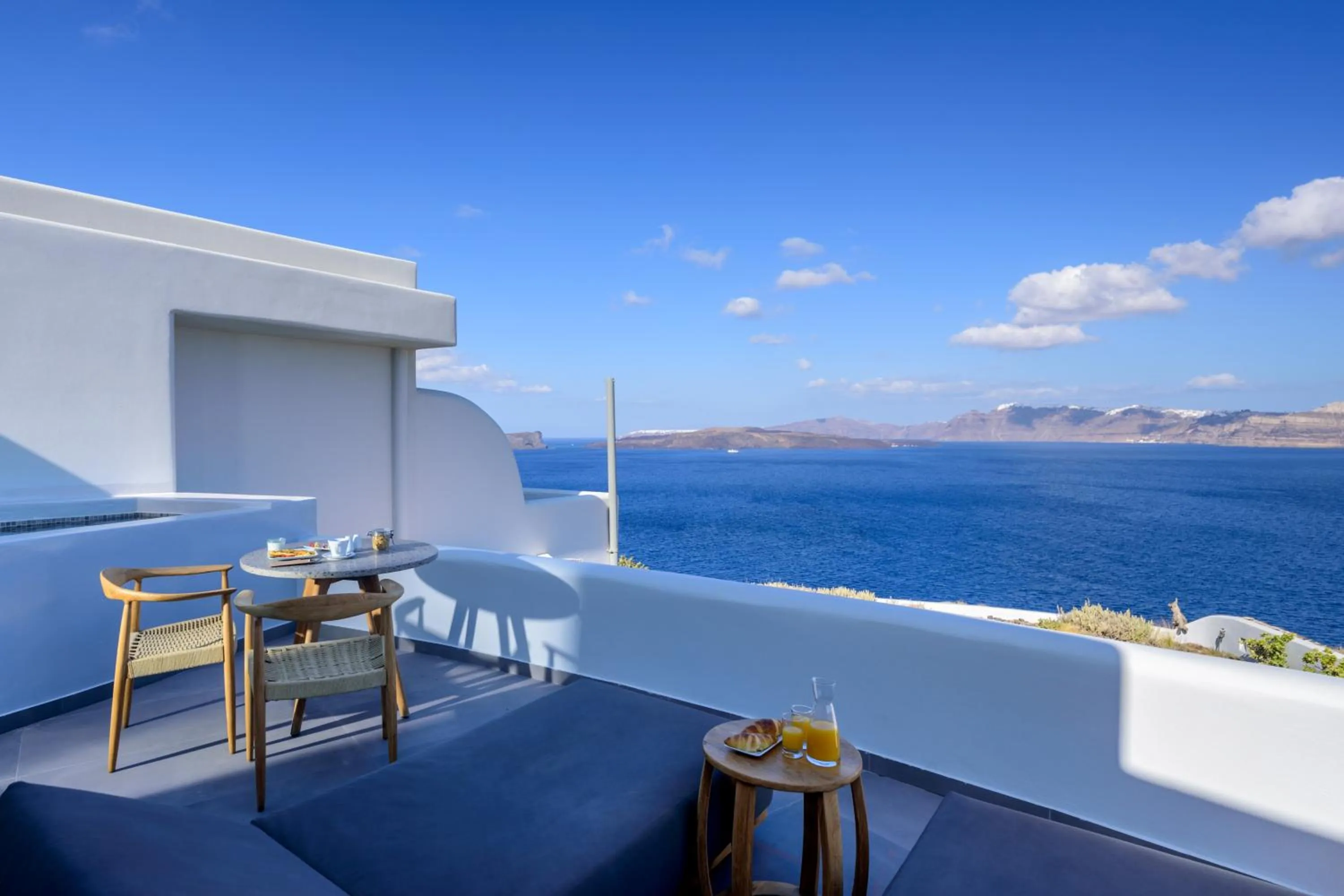 Patio in Neptune Luxury Suites