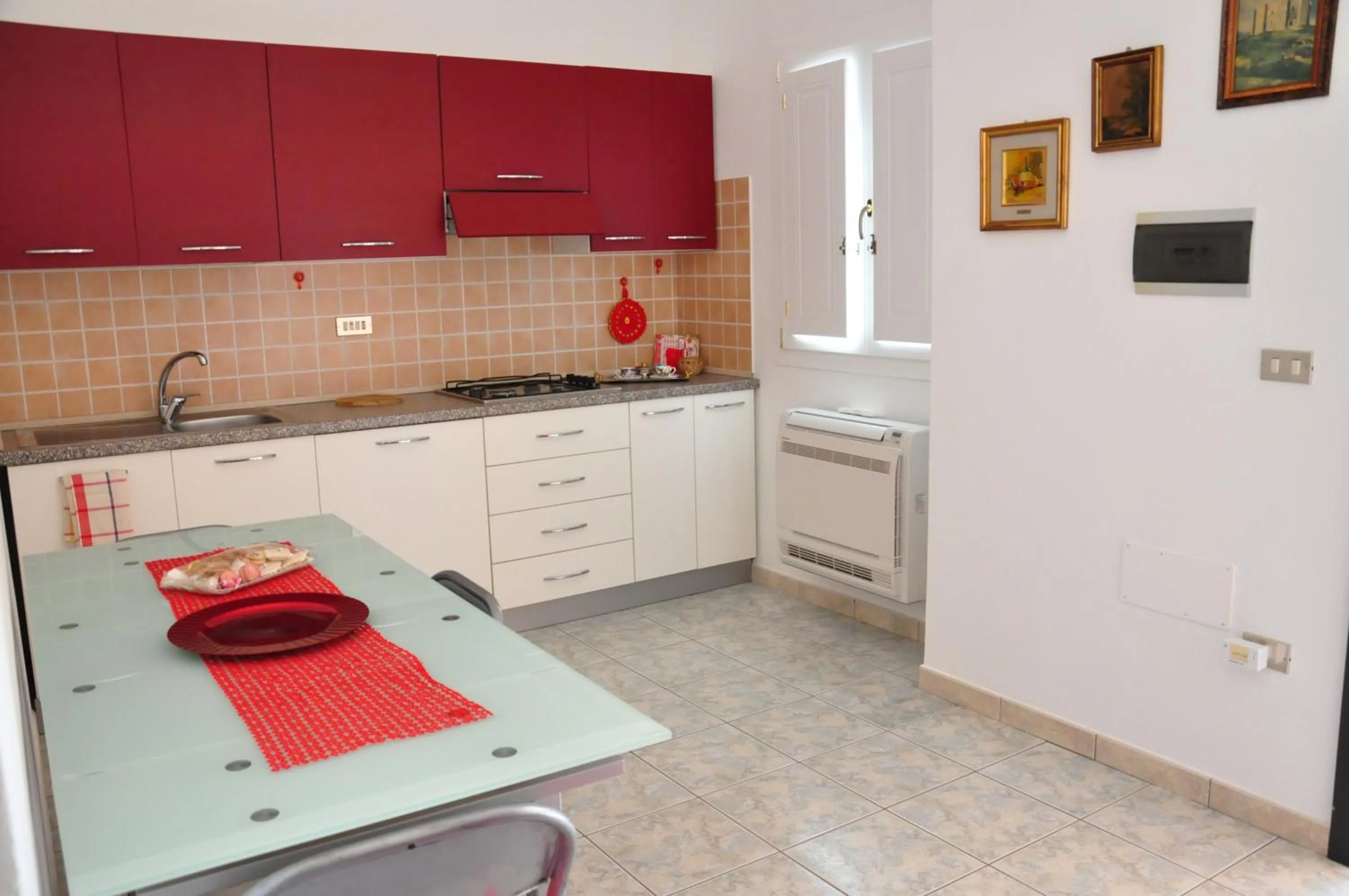 Kitchen or kitchenette in Sa Teria Village - Appartamenti -