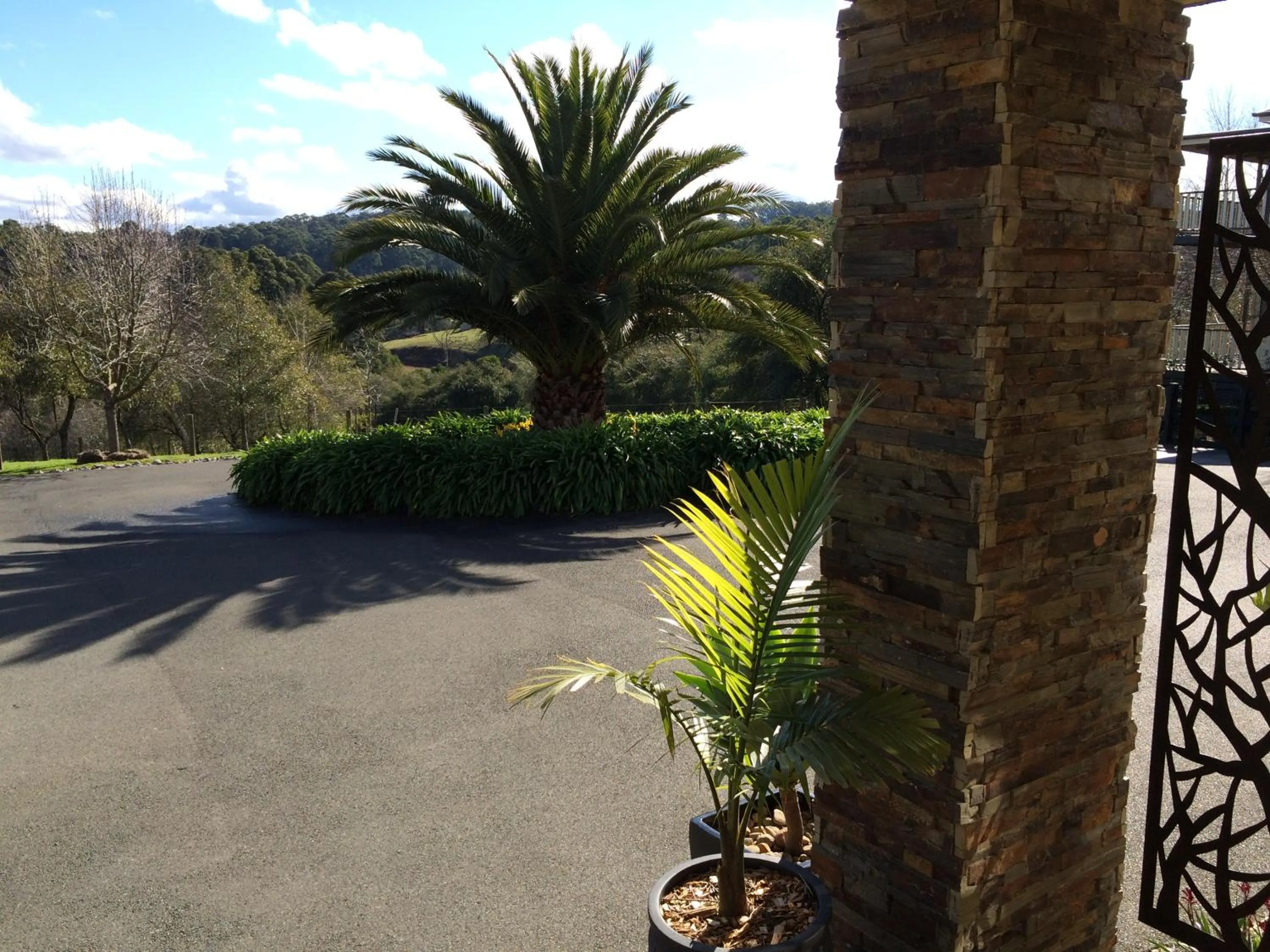 Garden view in Emerald Ridge