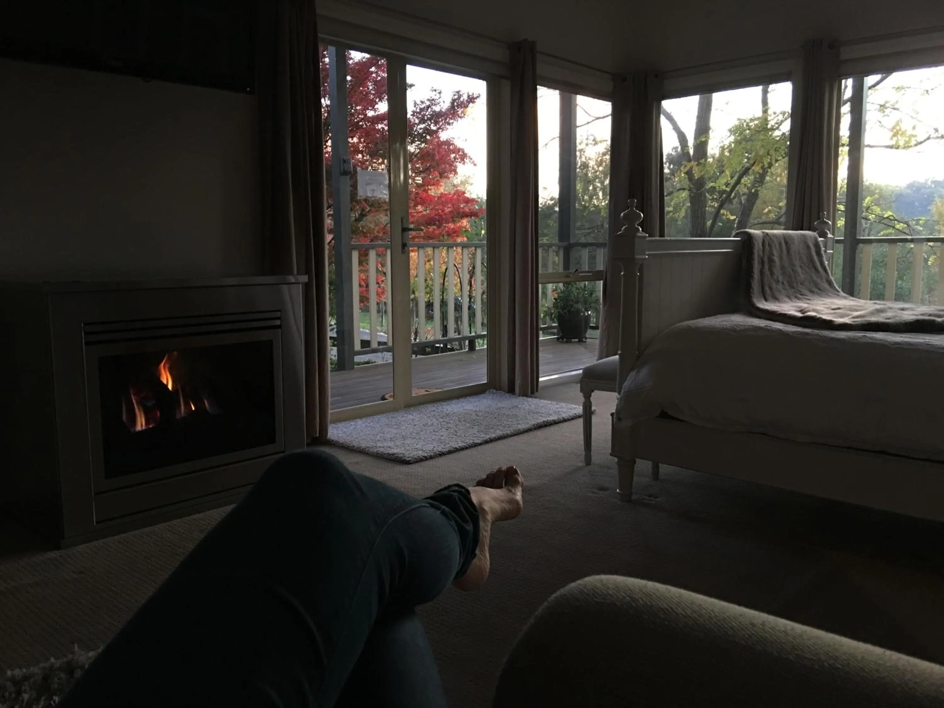 Garden view in Emerald Ridge