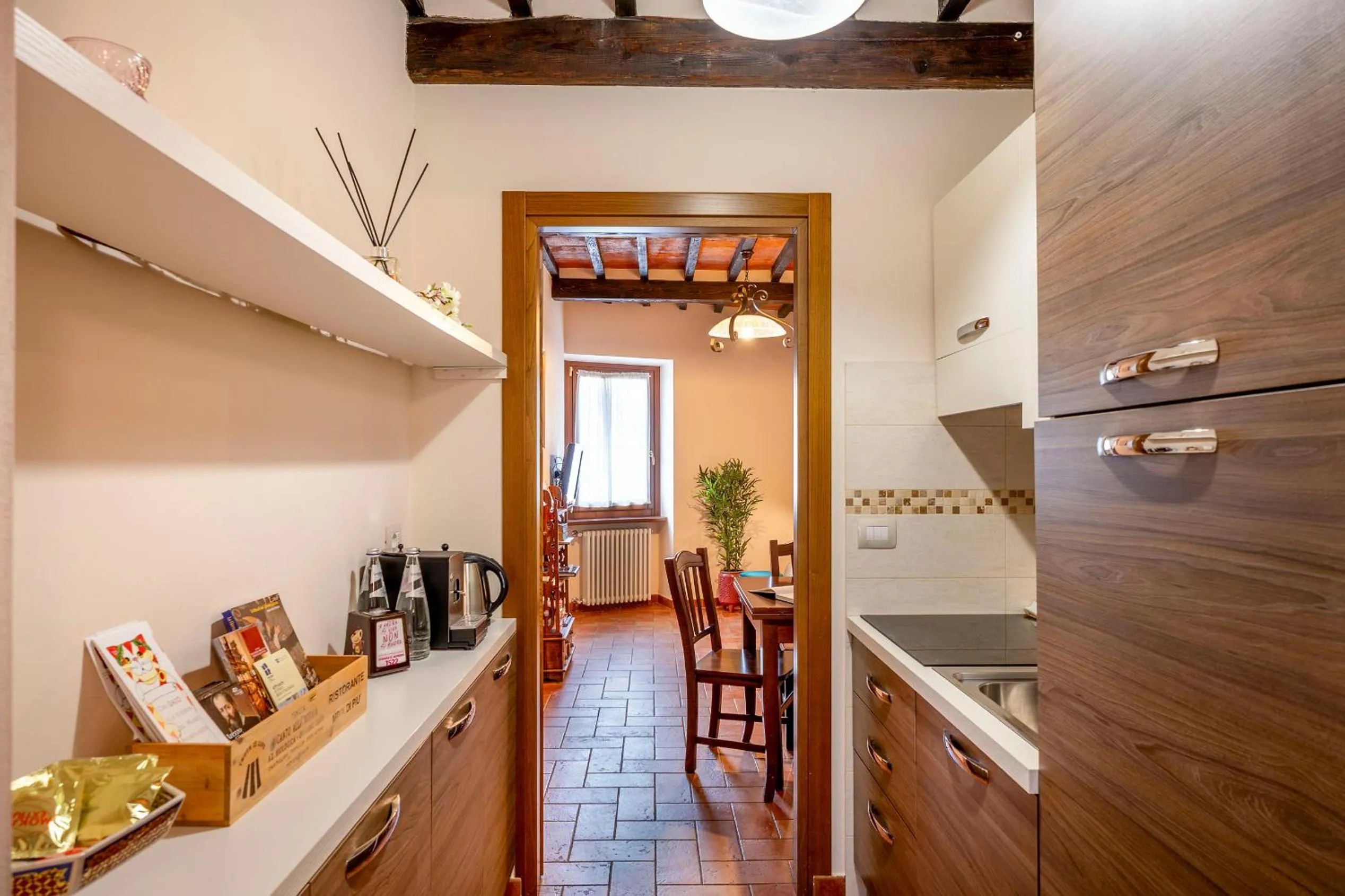 kitchen in La Finestra d'Arezzo