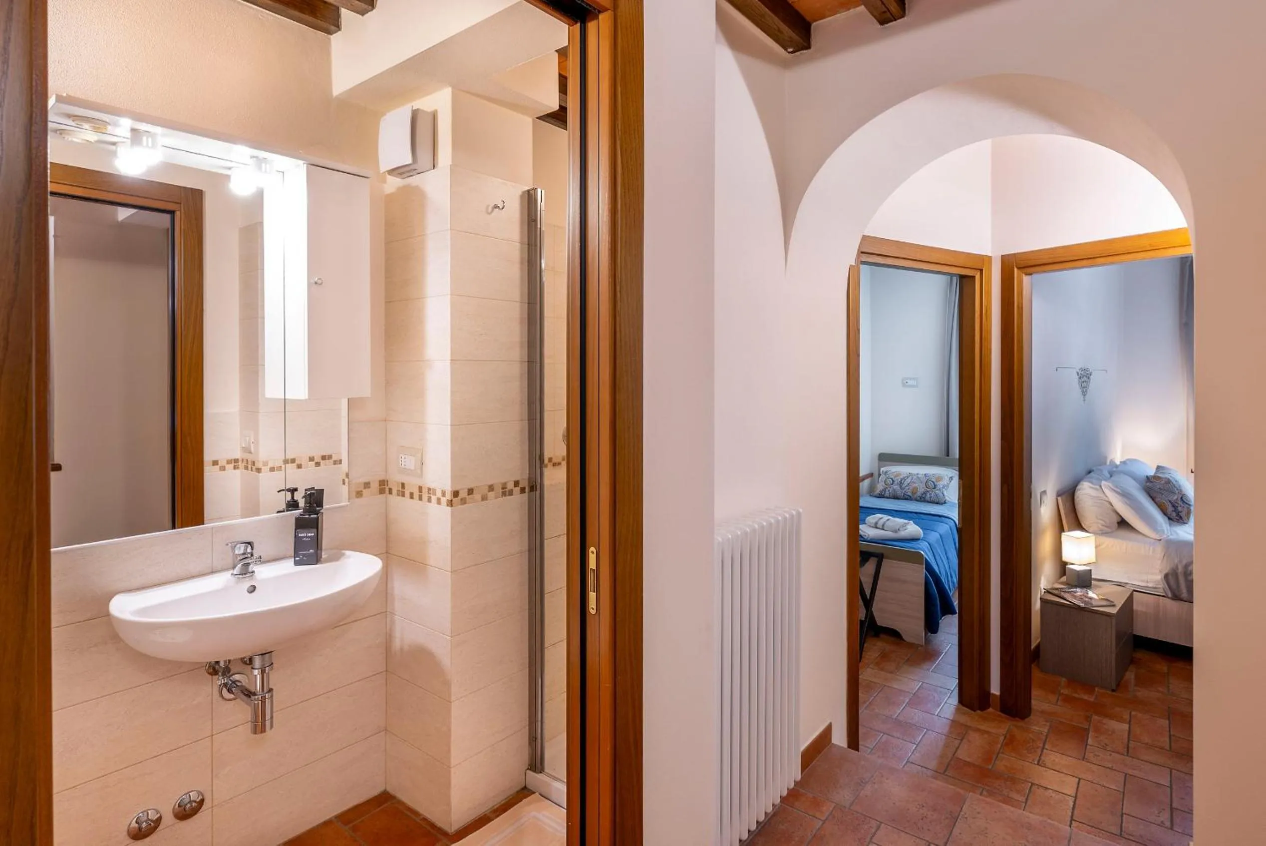 Bathroom in La Finestra d'Arezzo