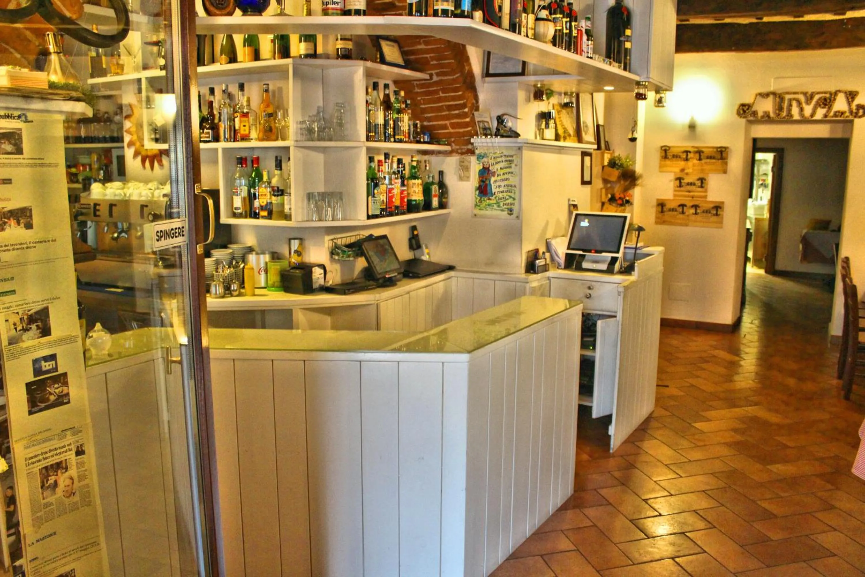 Lounge or bar in La Finestra d'Arezzo