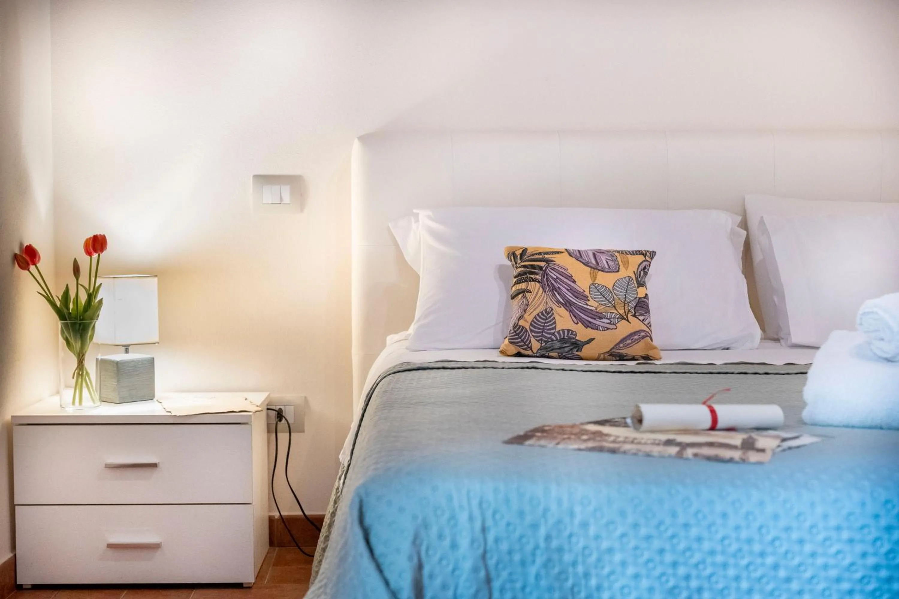 Bed in La Finestra d'Arezzo