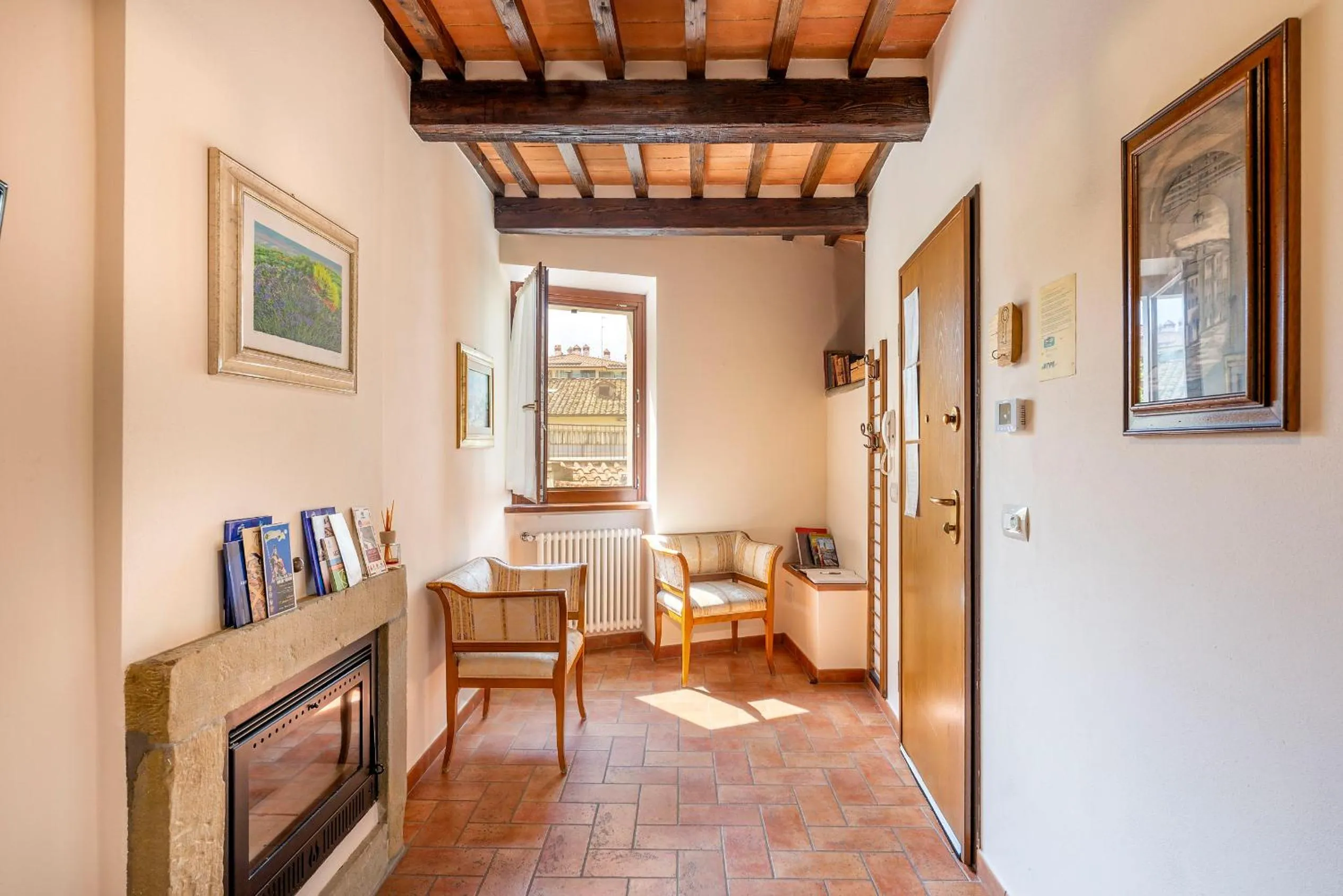 Living room in La Finestra d'Arezzo