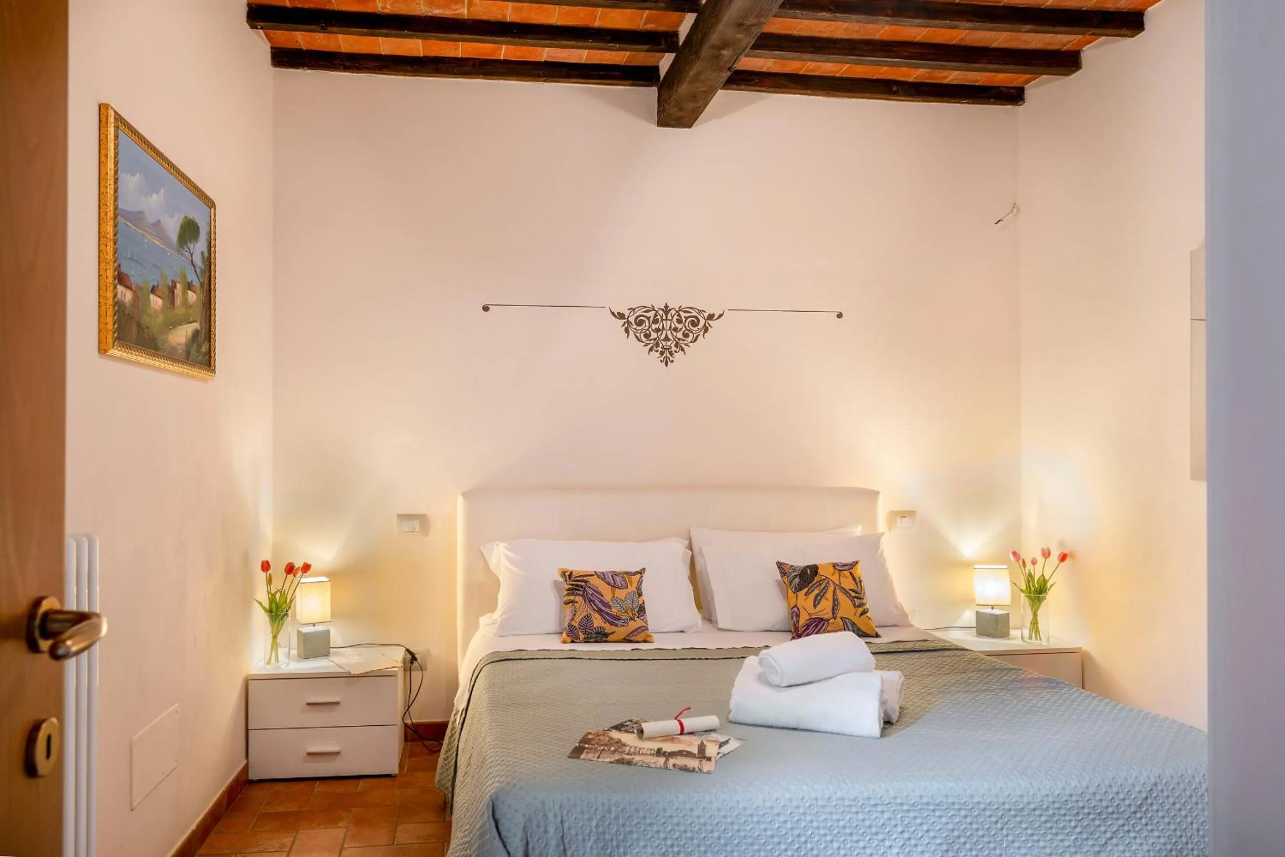Bedroom, Bed in La Finestra d'Arezzo