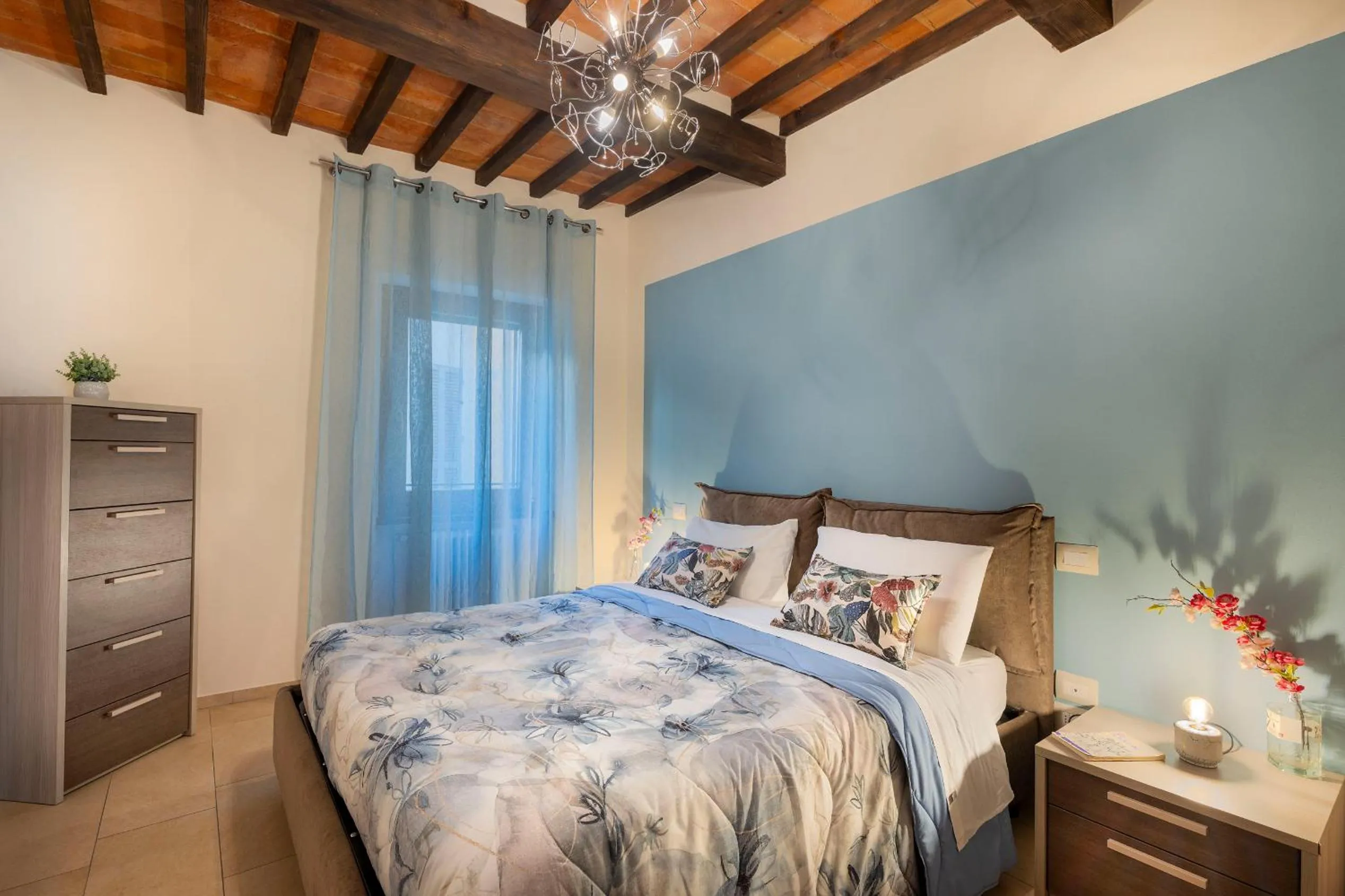 Bed in La Finestra d'Arezzo