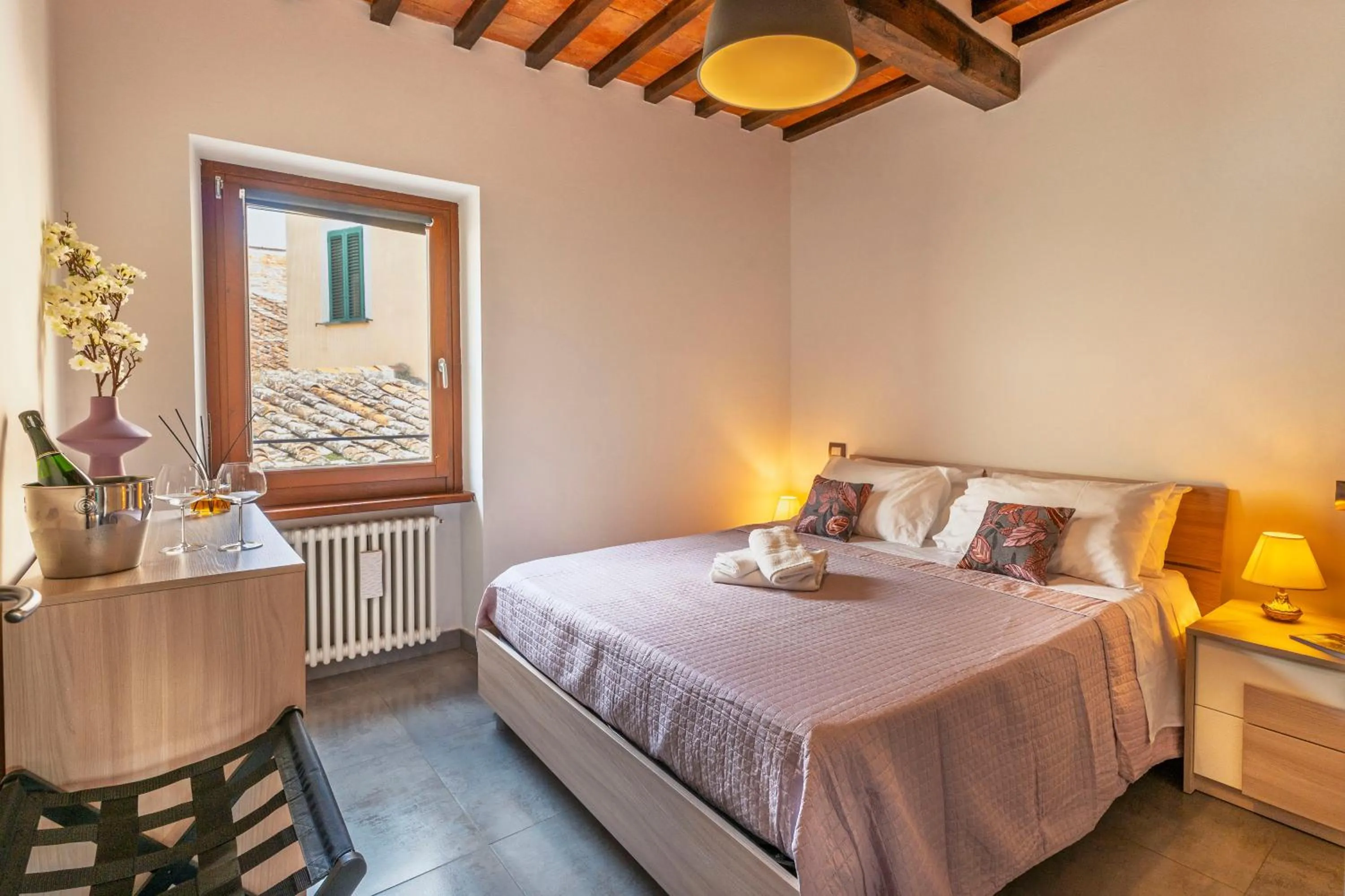 Bed in La Finestra d'Arezzo