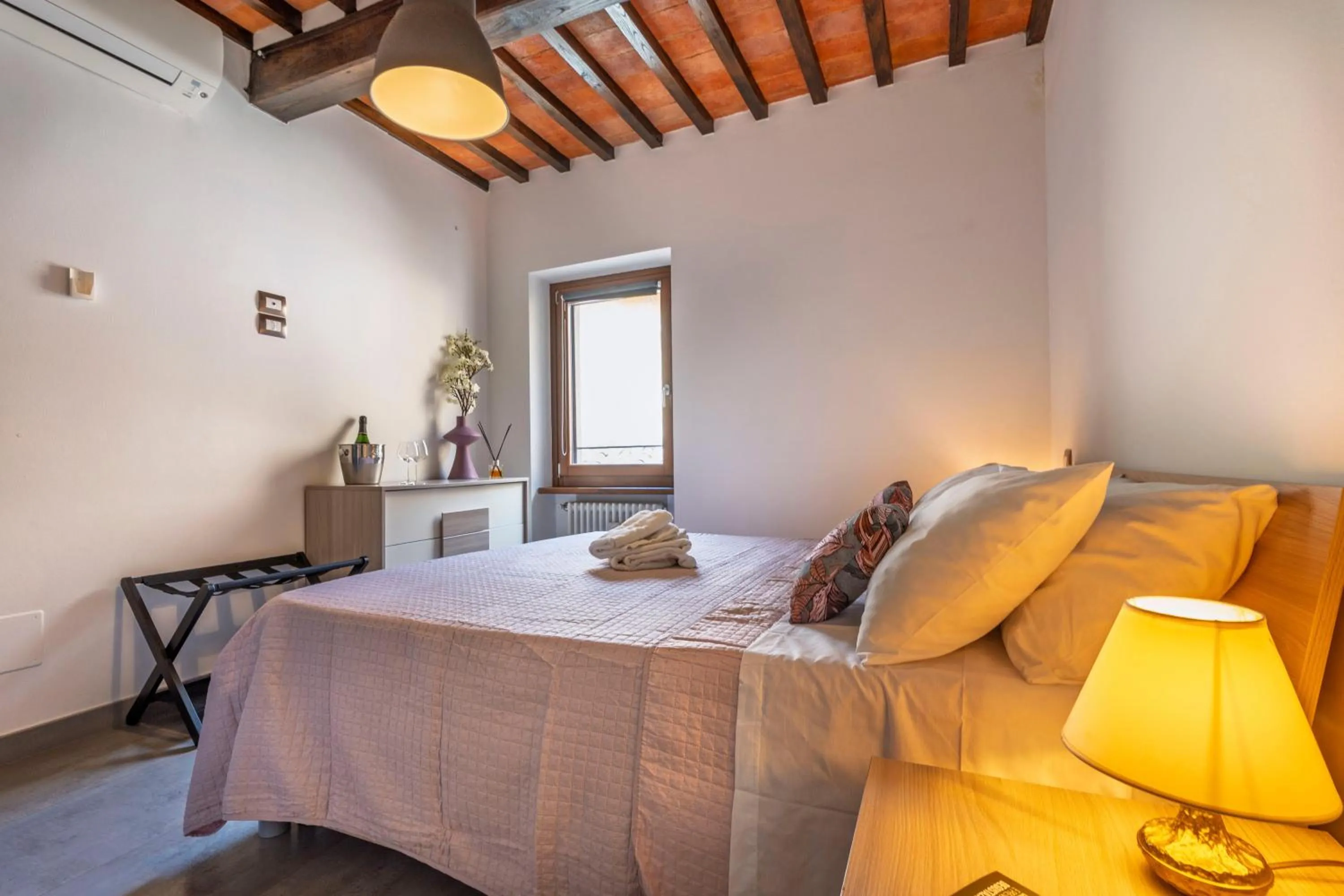 Bed in La Finestra d'Arezzo