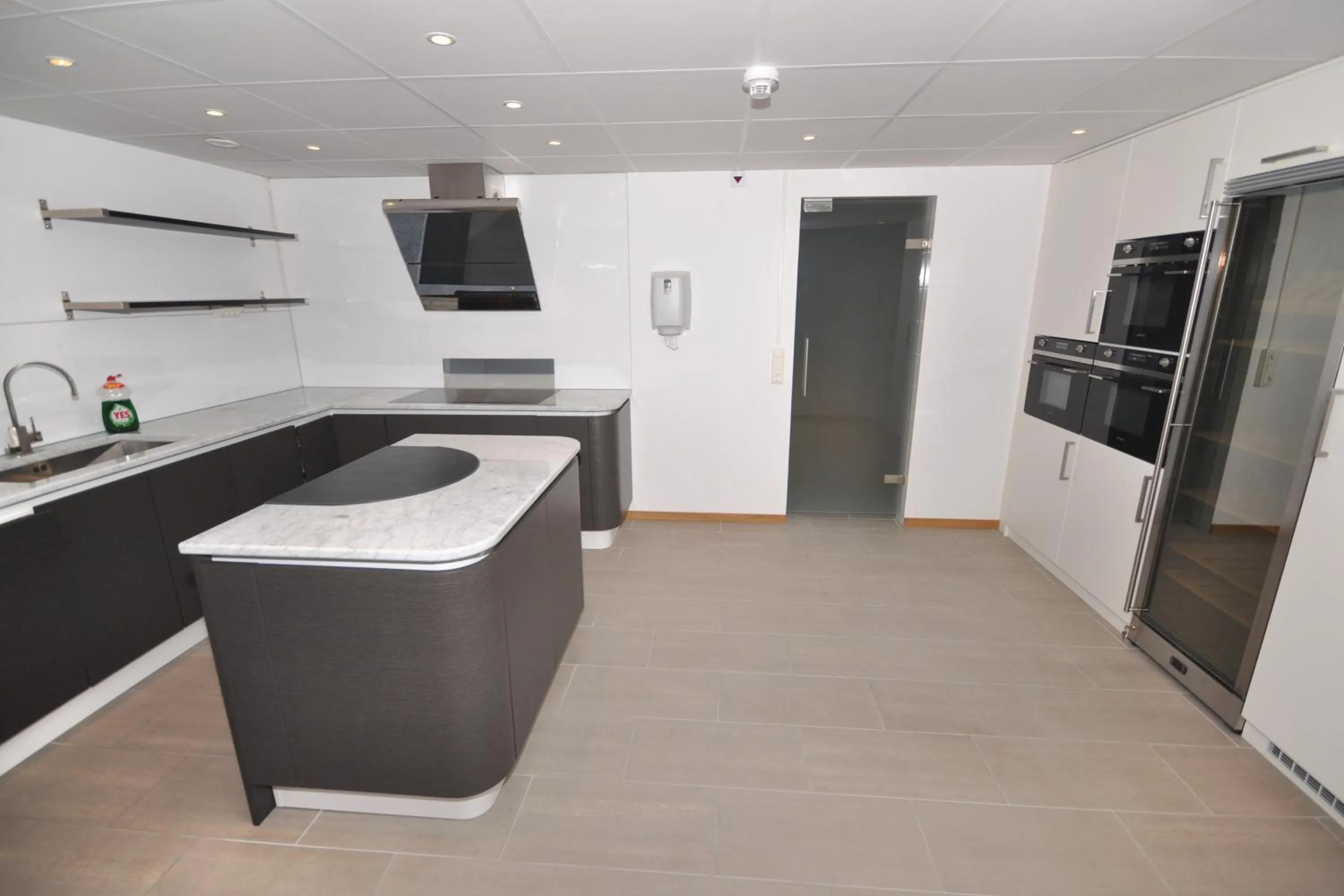 Kitchen or kitchenette in Brandbergens Vandrarhem