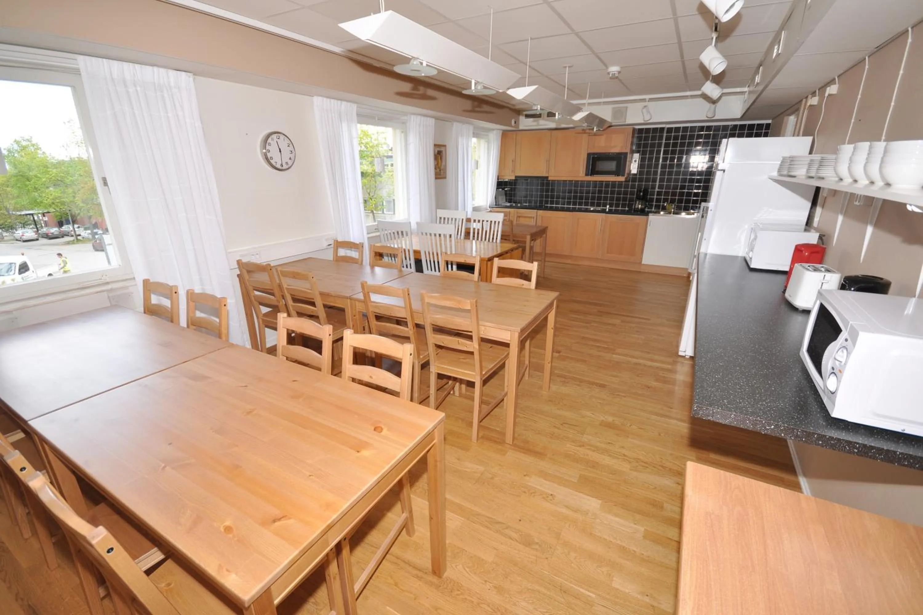 Decorative detail in Brandbergens Vandrarhem