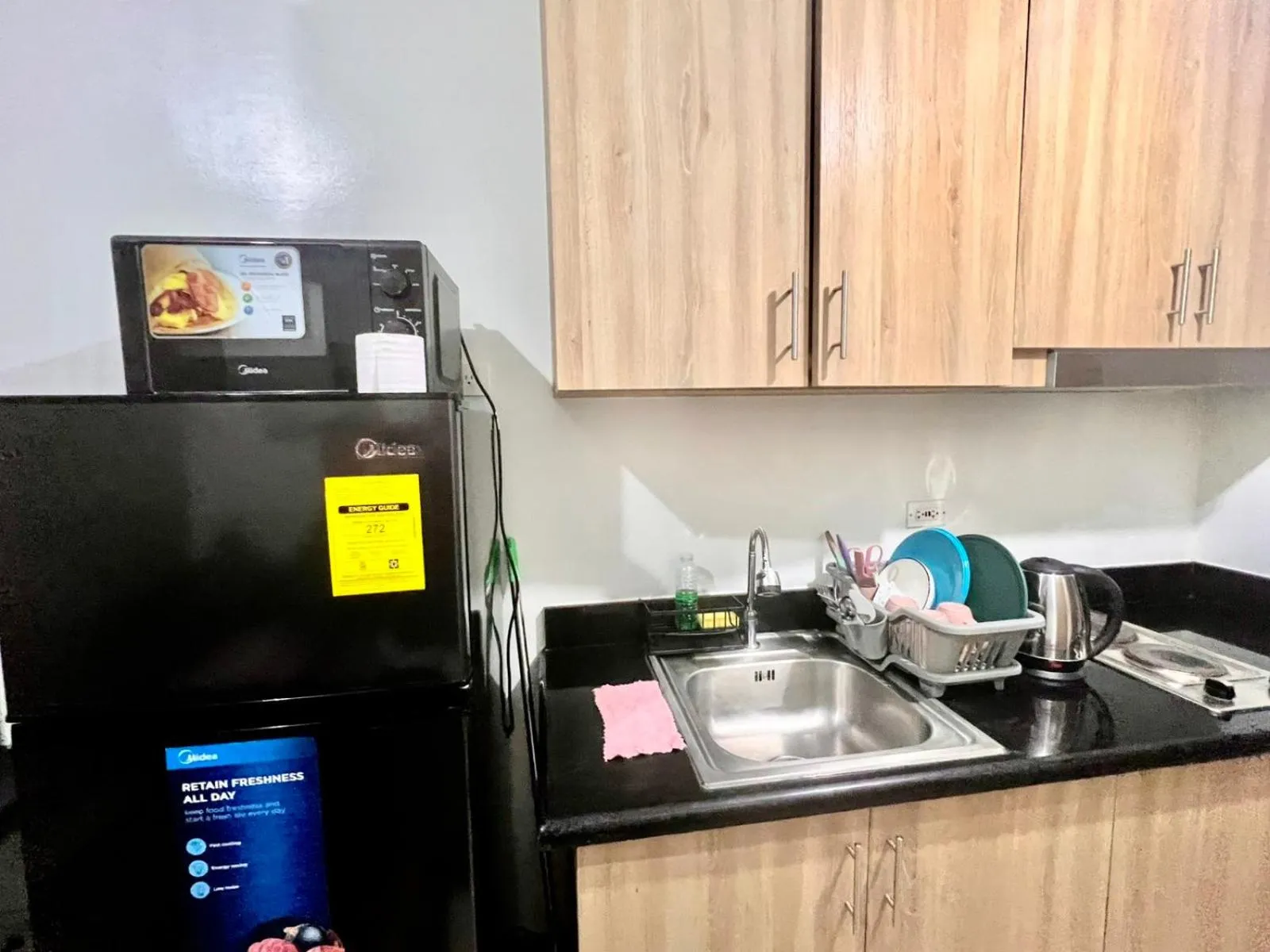 Kitchen or kitchenette in Mall Of Asia - Aseana Prime Accommodations