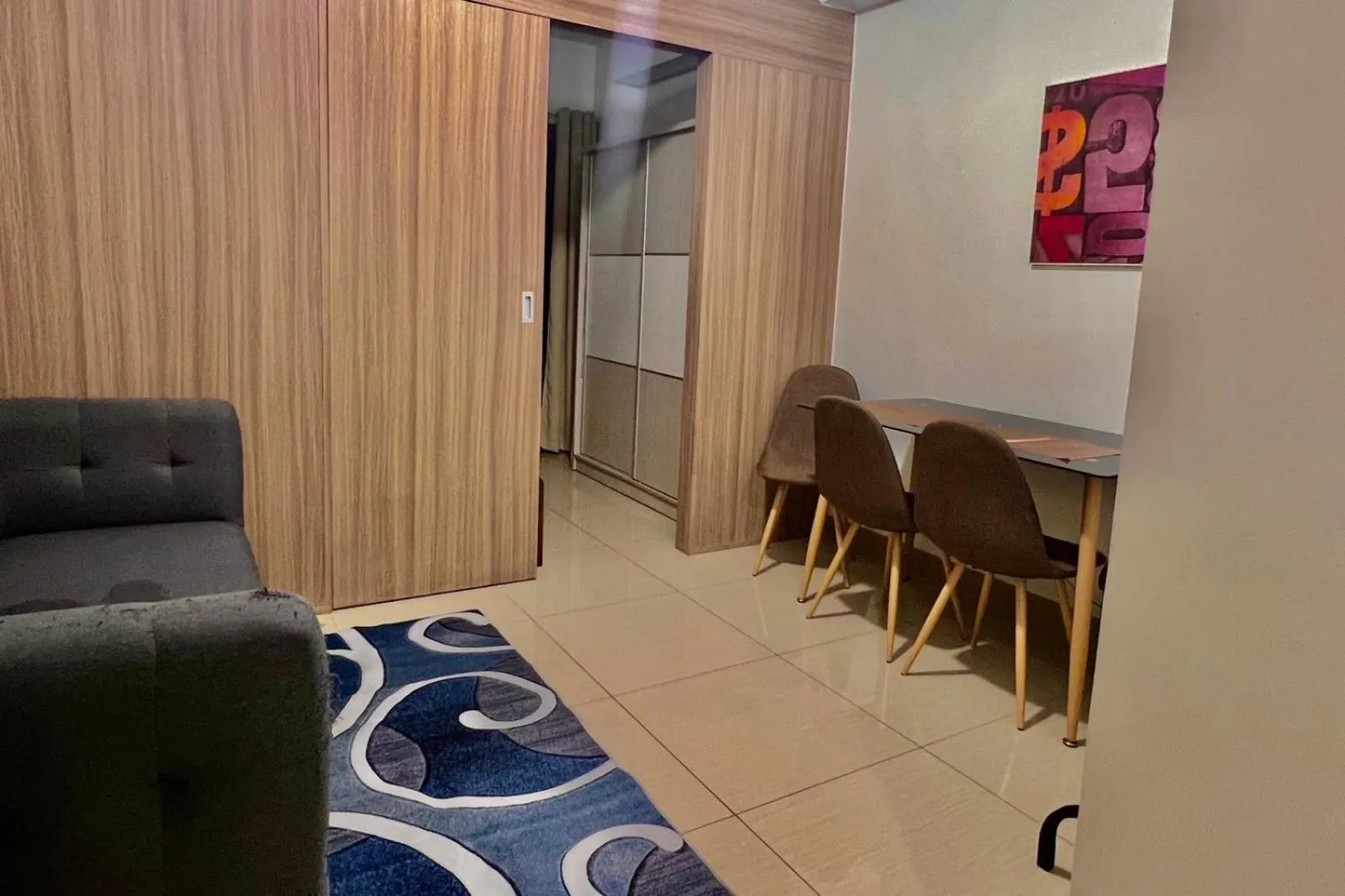 Seating area in Mall Of Asia - Aseana Prime Accommodations