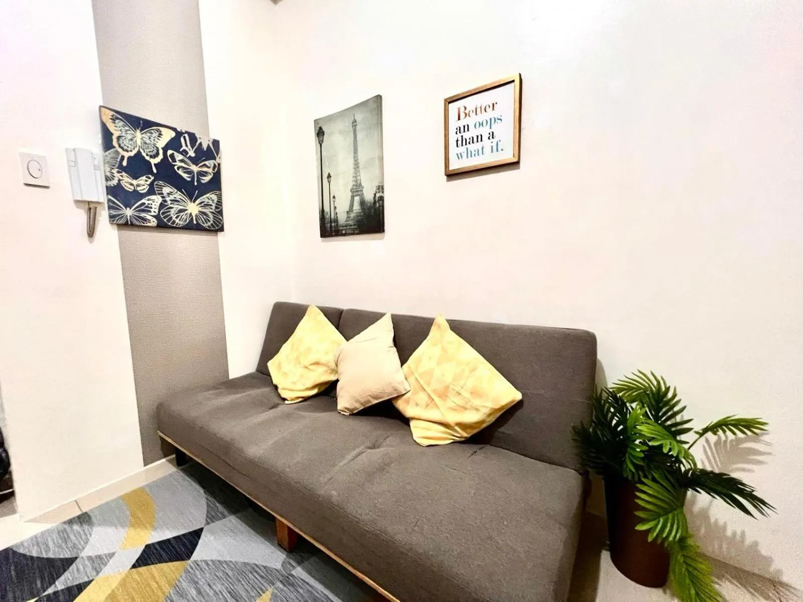 Seating area in Mall Of Asia - Aseana Prime Accommodations