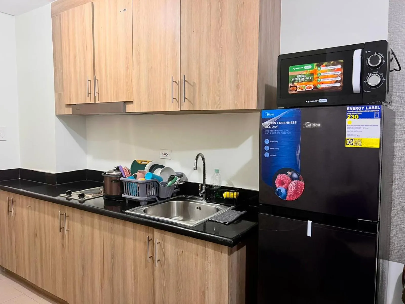 Kitchen or kitchenette in Mall Of Asia - Aseana Prime Accommodations