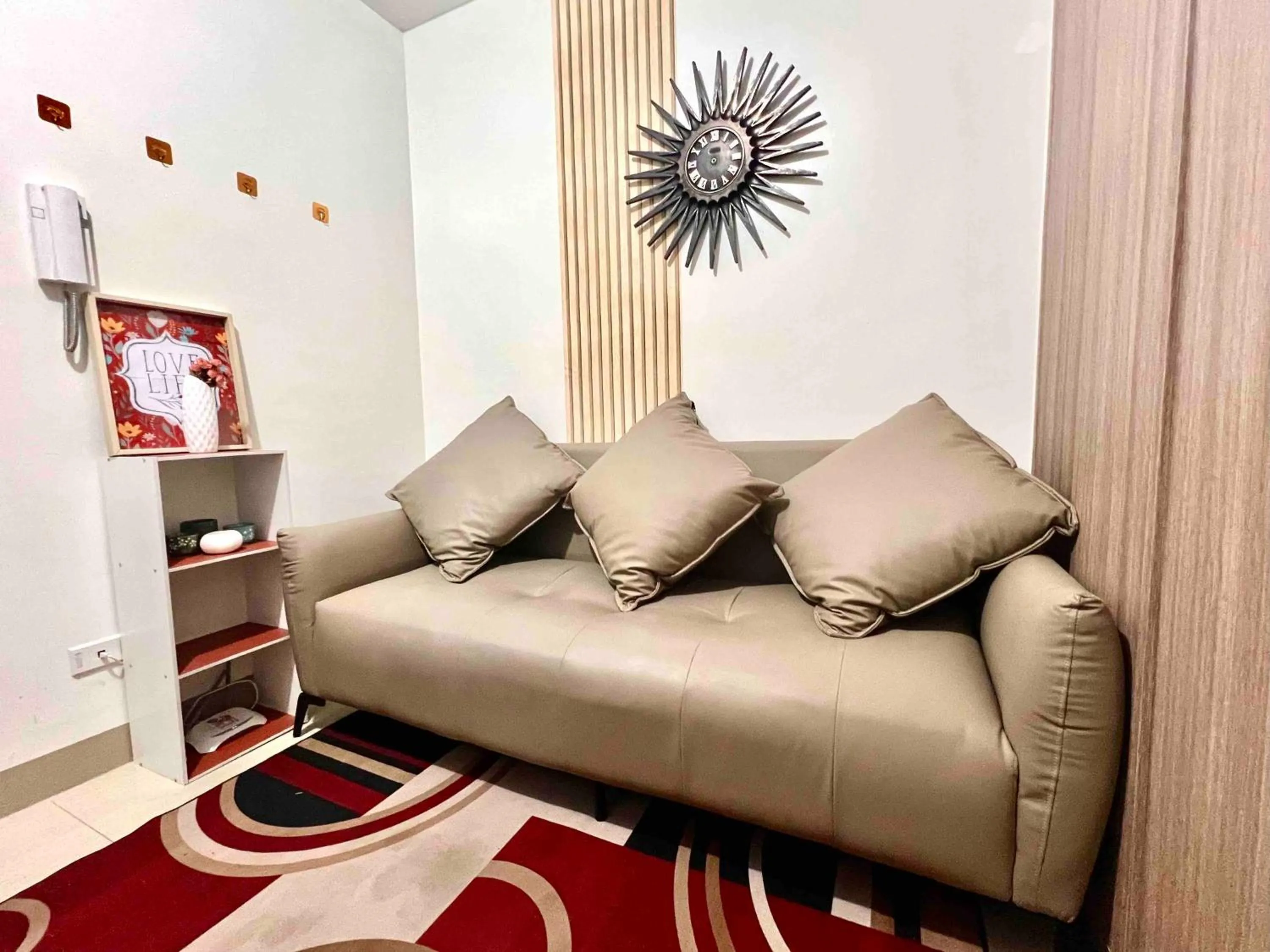 Seating area in Mall Of Asia - Aseana Prime Accommodations