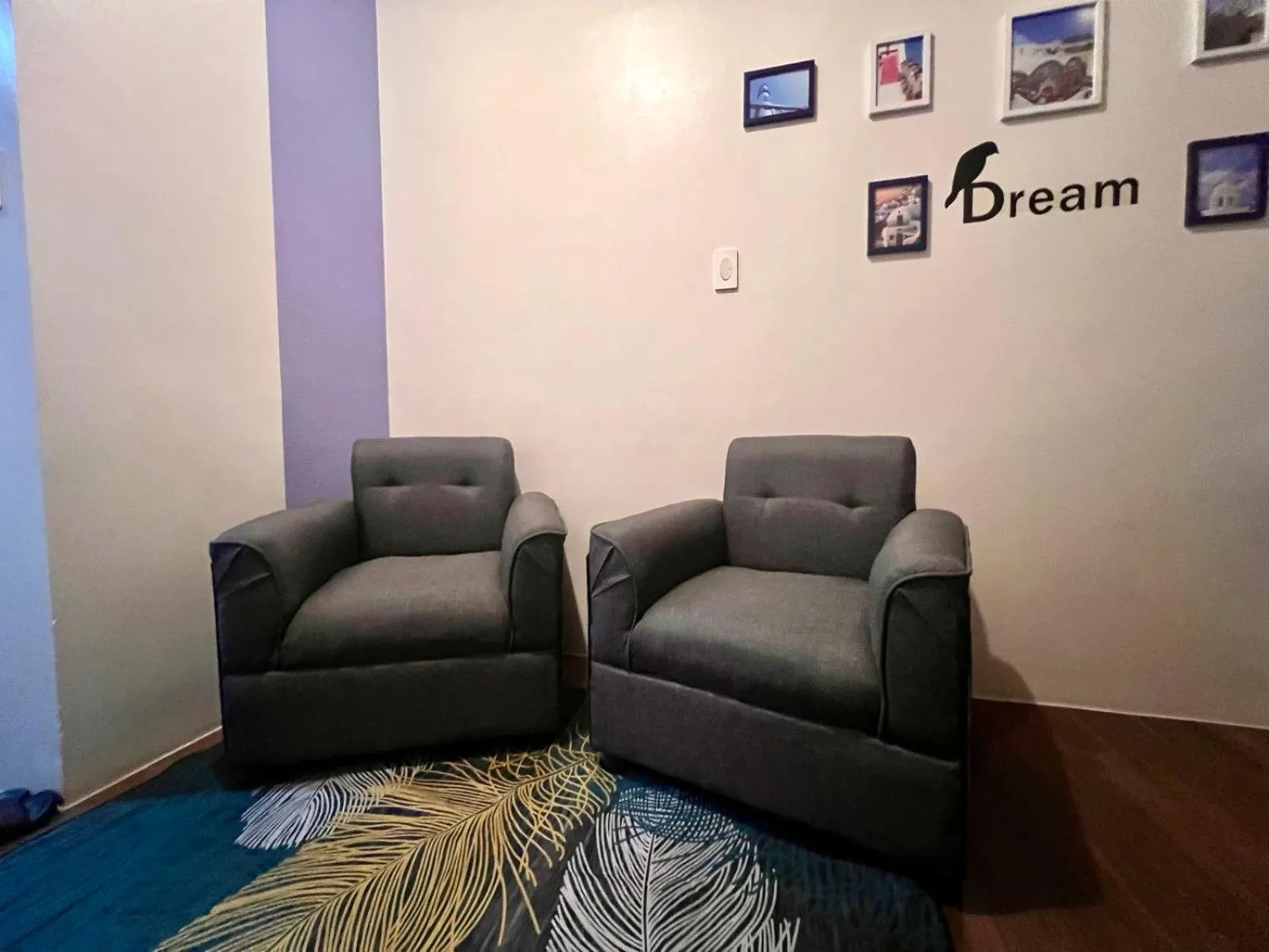 Living room in Makati Business District Residences