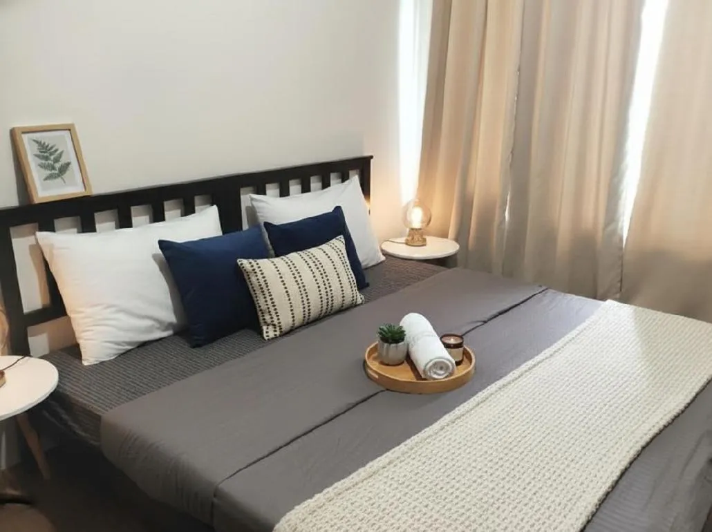 Bed in Makati Business District Residences