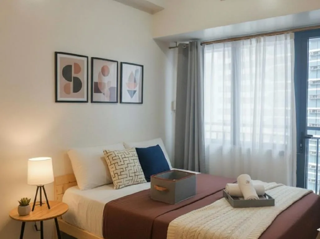 Bed in Makati Business District Residences