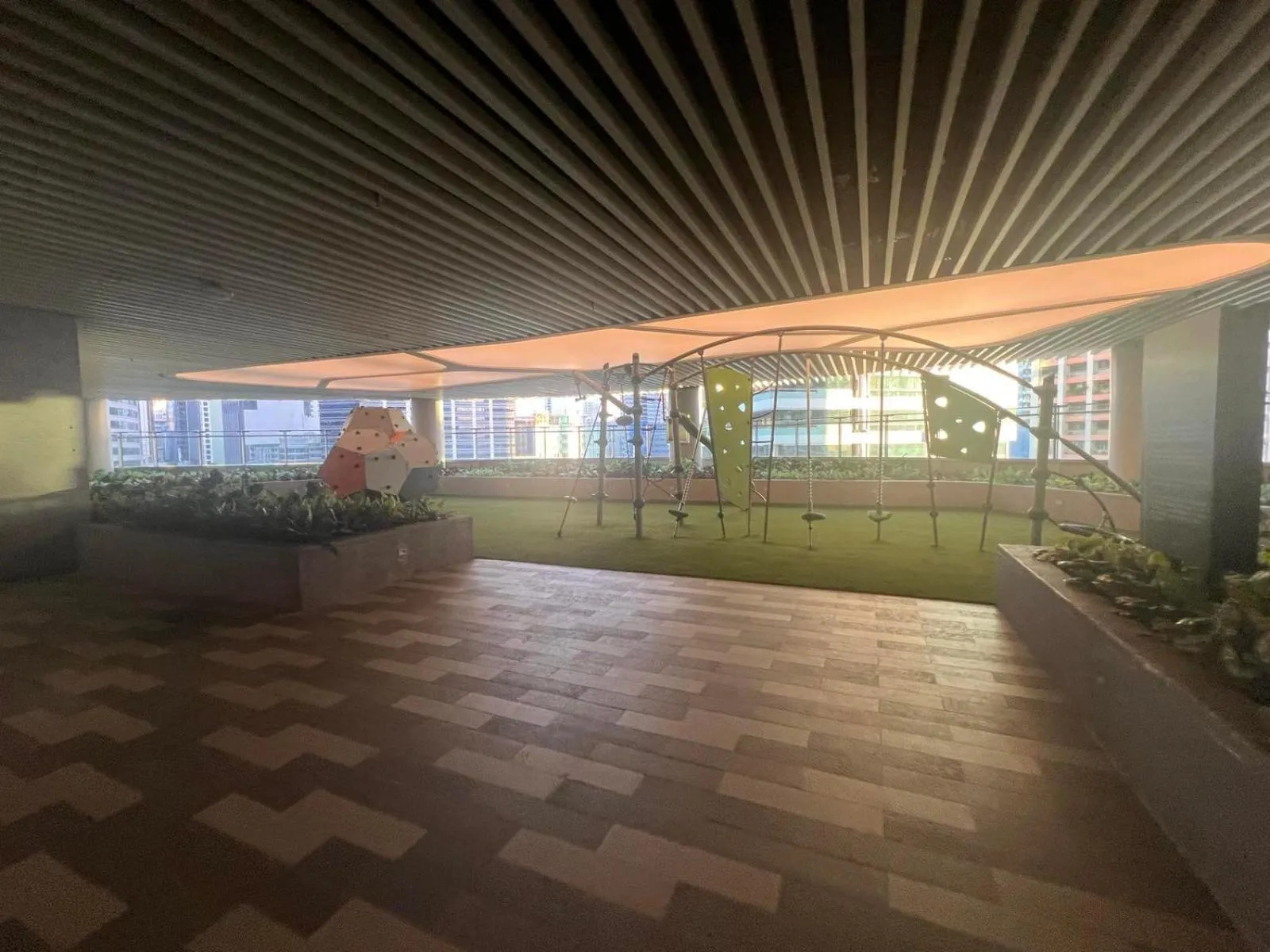 Property building in Makati Business District Residences