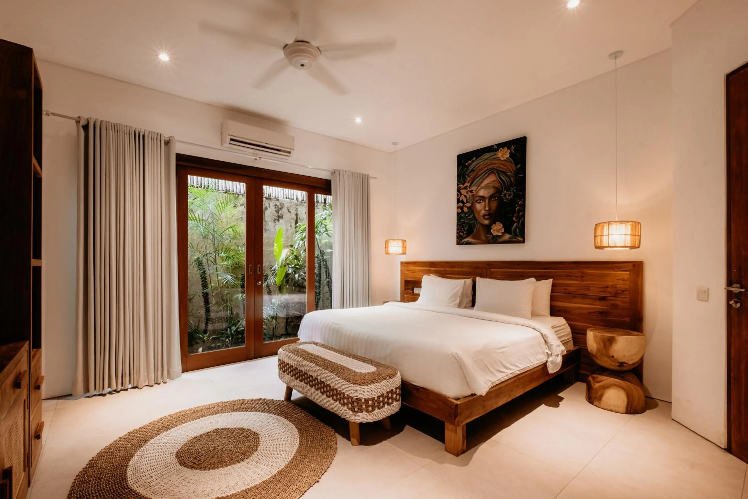 Bedroom, Bed in Villa Pacha Seminyak