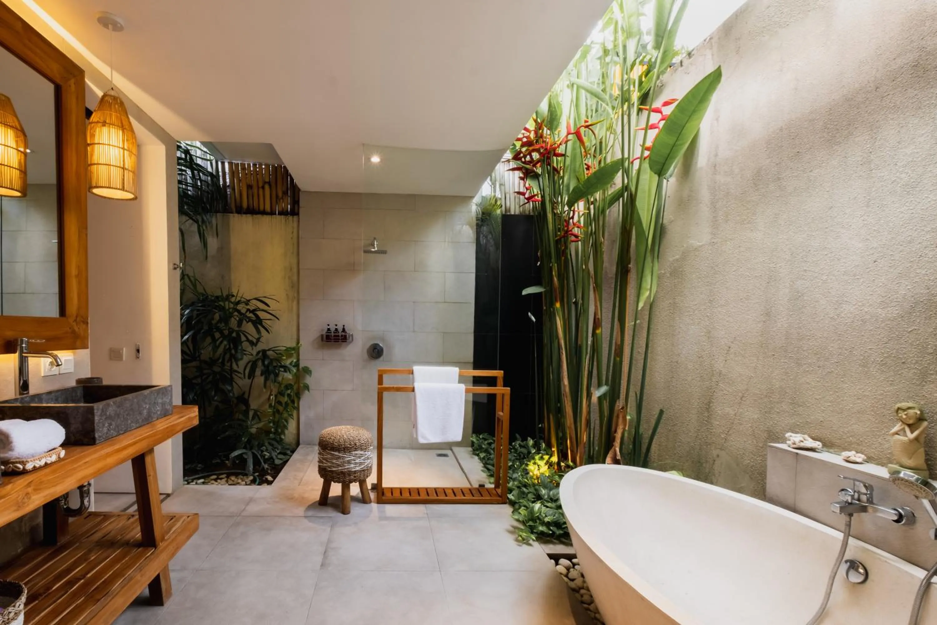Bathroom in Villa Pacha Seminyak