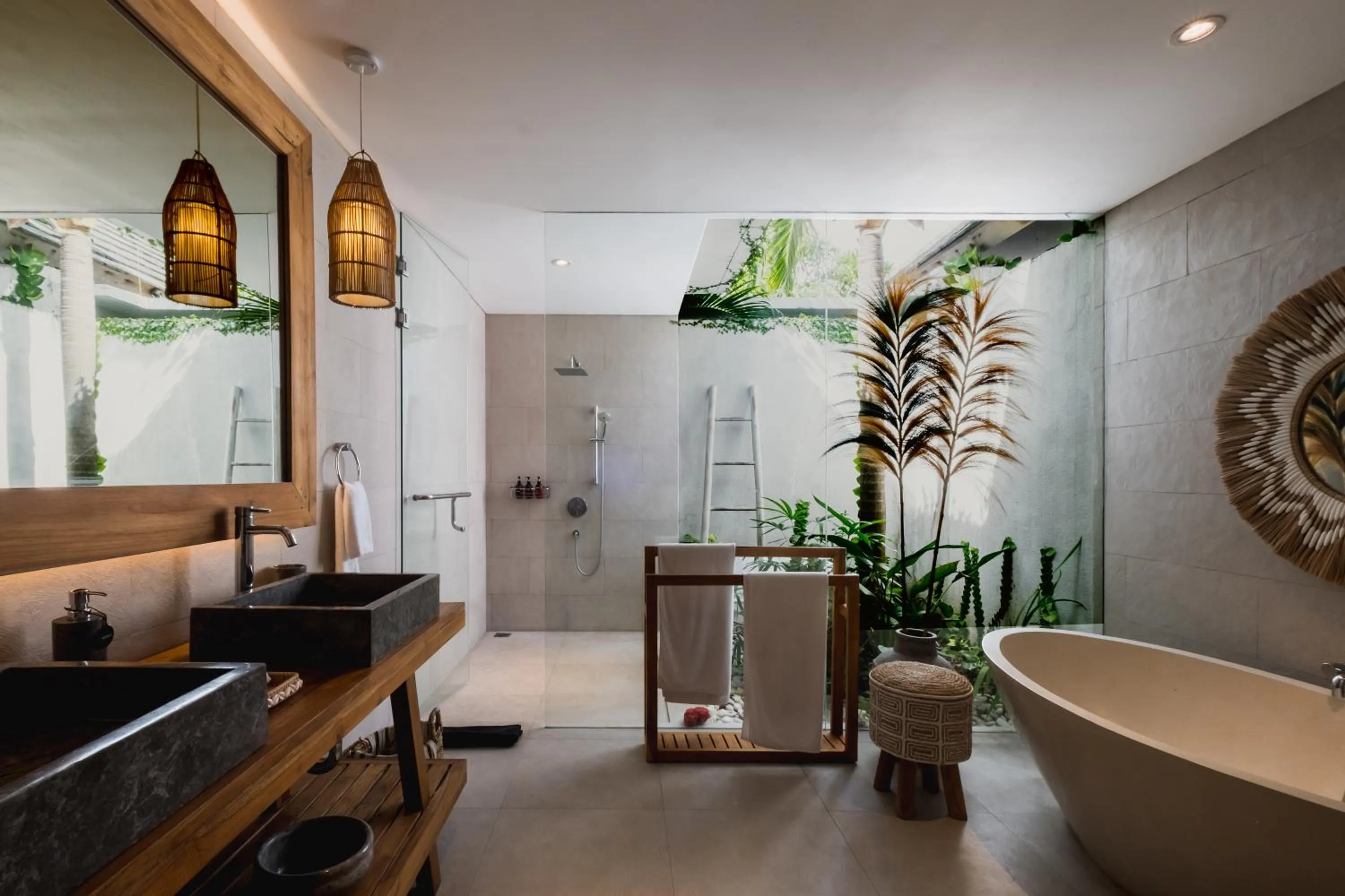 Bathroom in Villa Pacha Seminyak