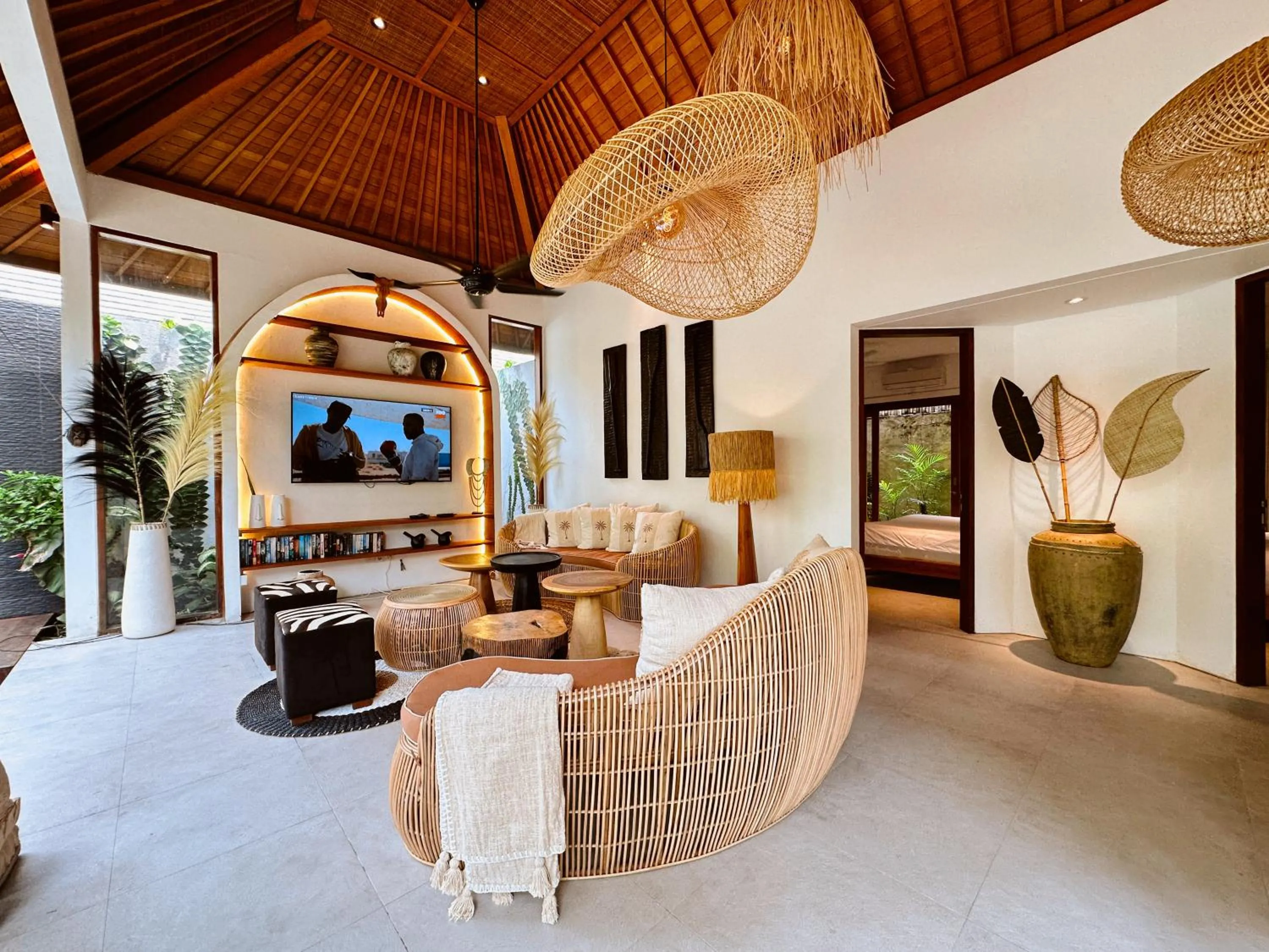 Living room in Villa Pacha Seminyak