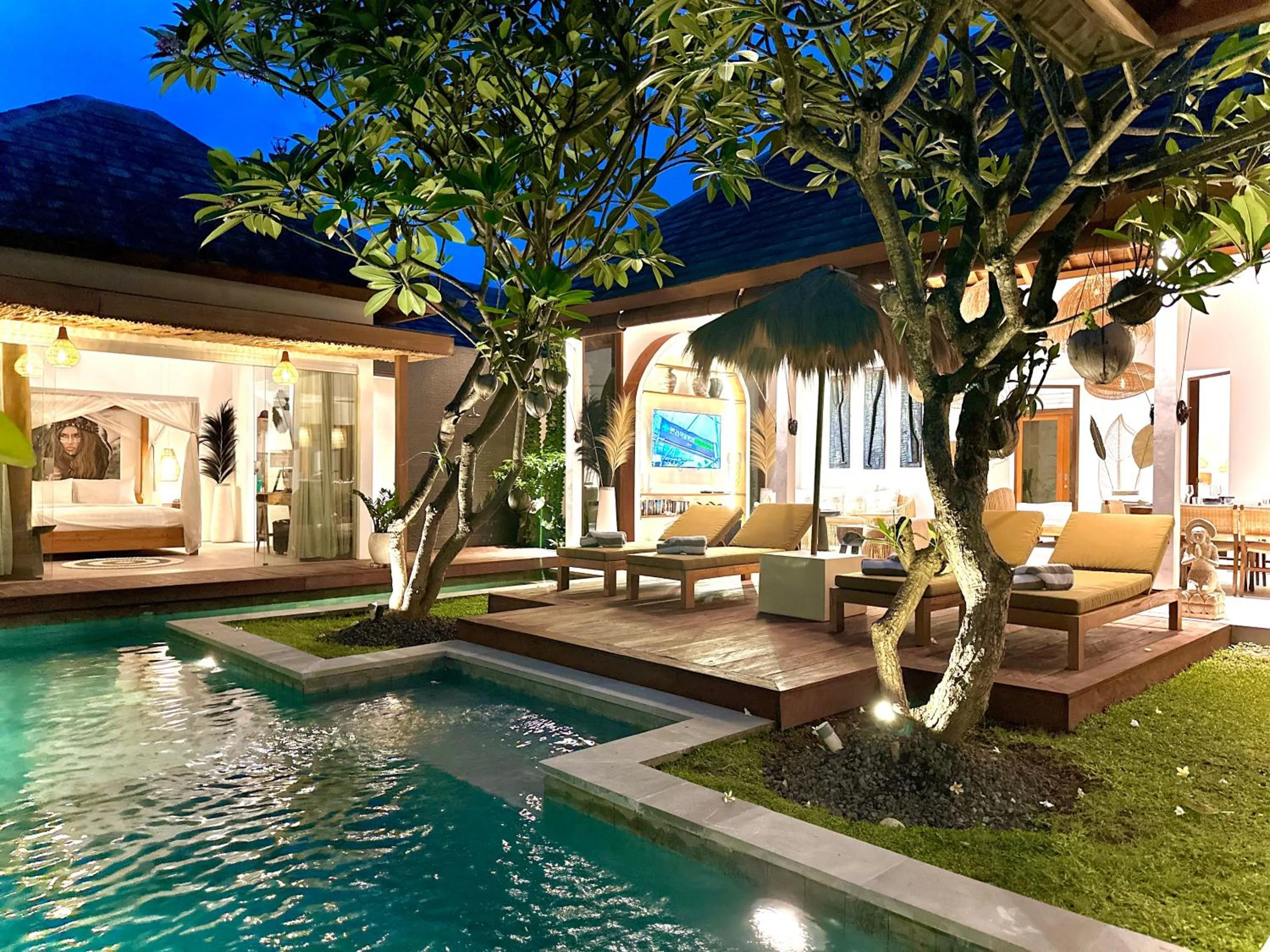 Garden in Villa Pacha Seminyak