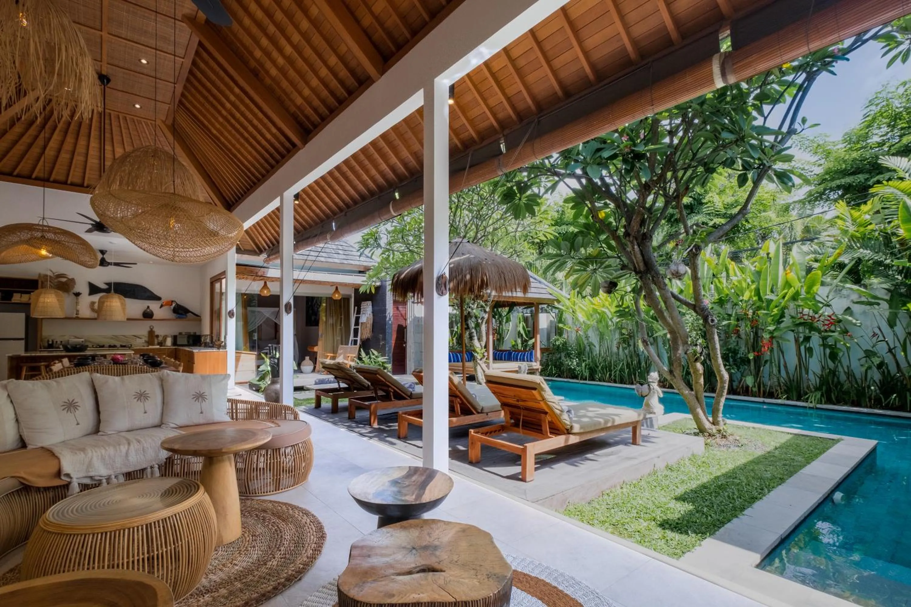Living room in Villa Pacha Seminyak