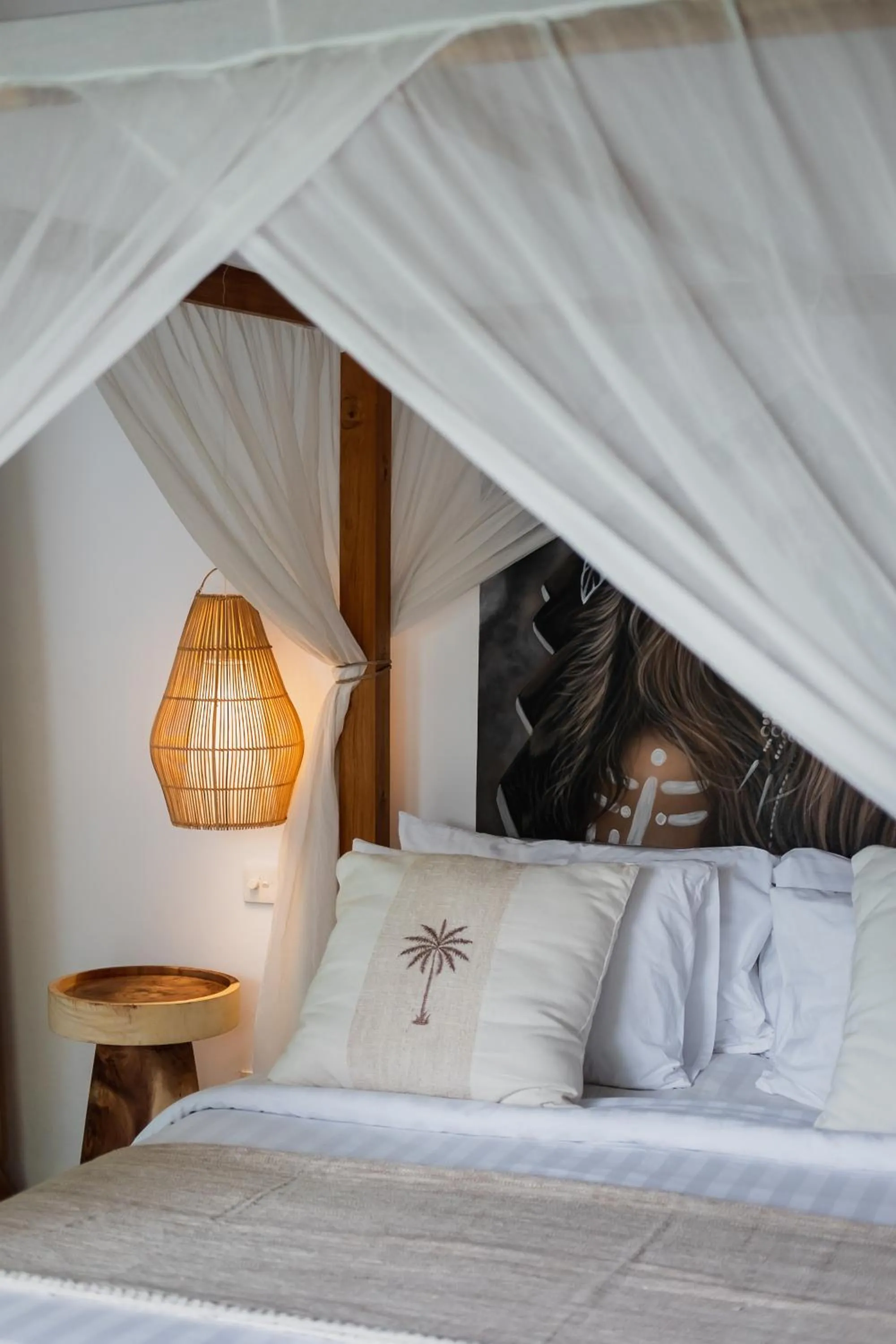 Bed in Villa Pacha Seminyak