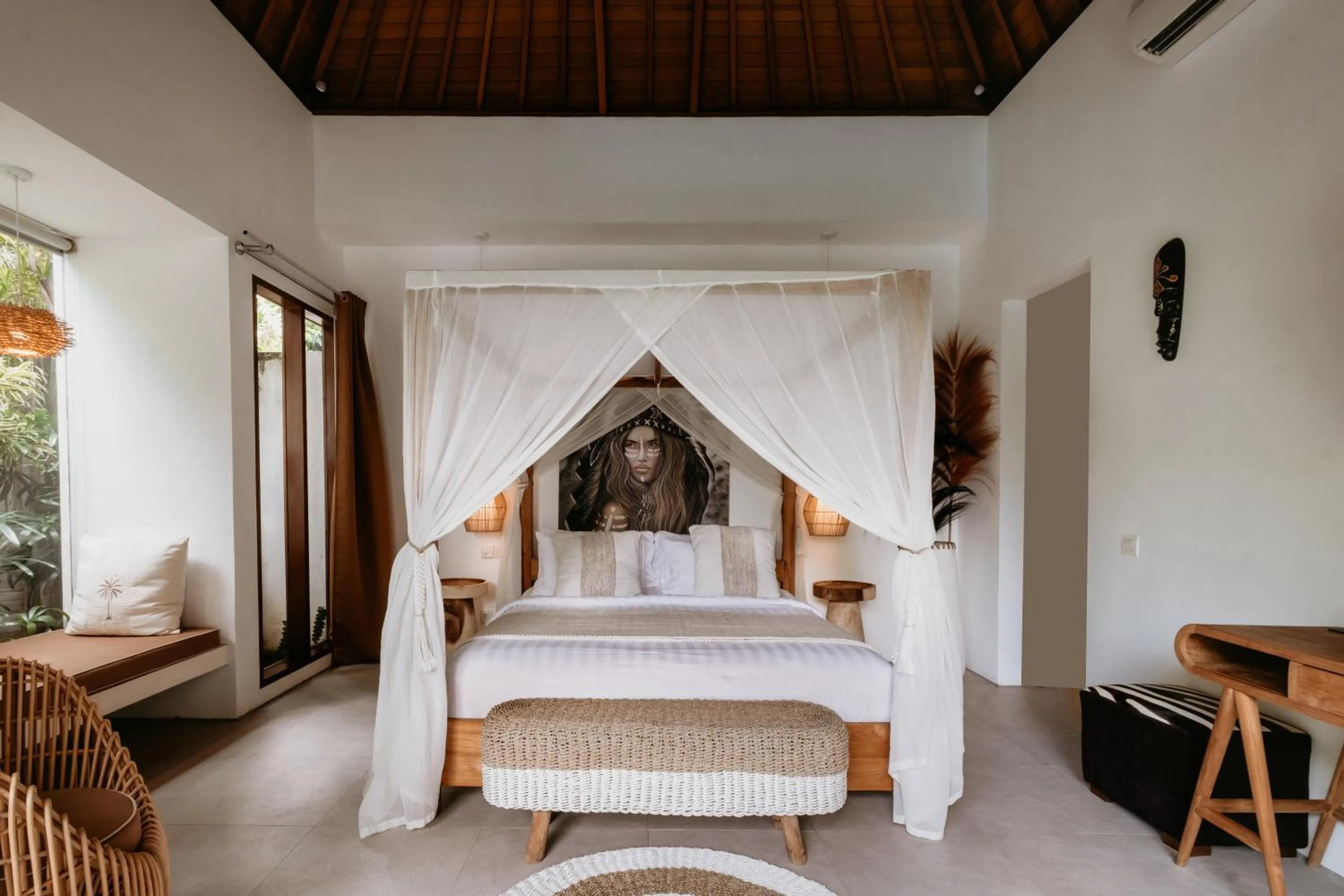 Bedroom, Bed in Villa Pacha Seminyak