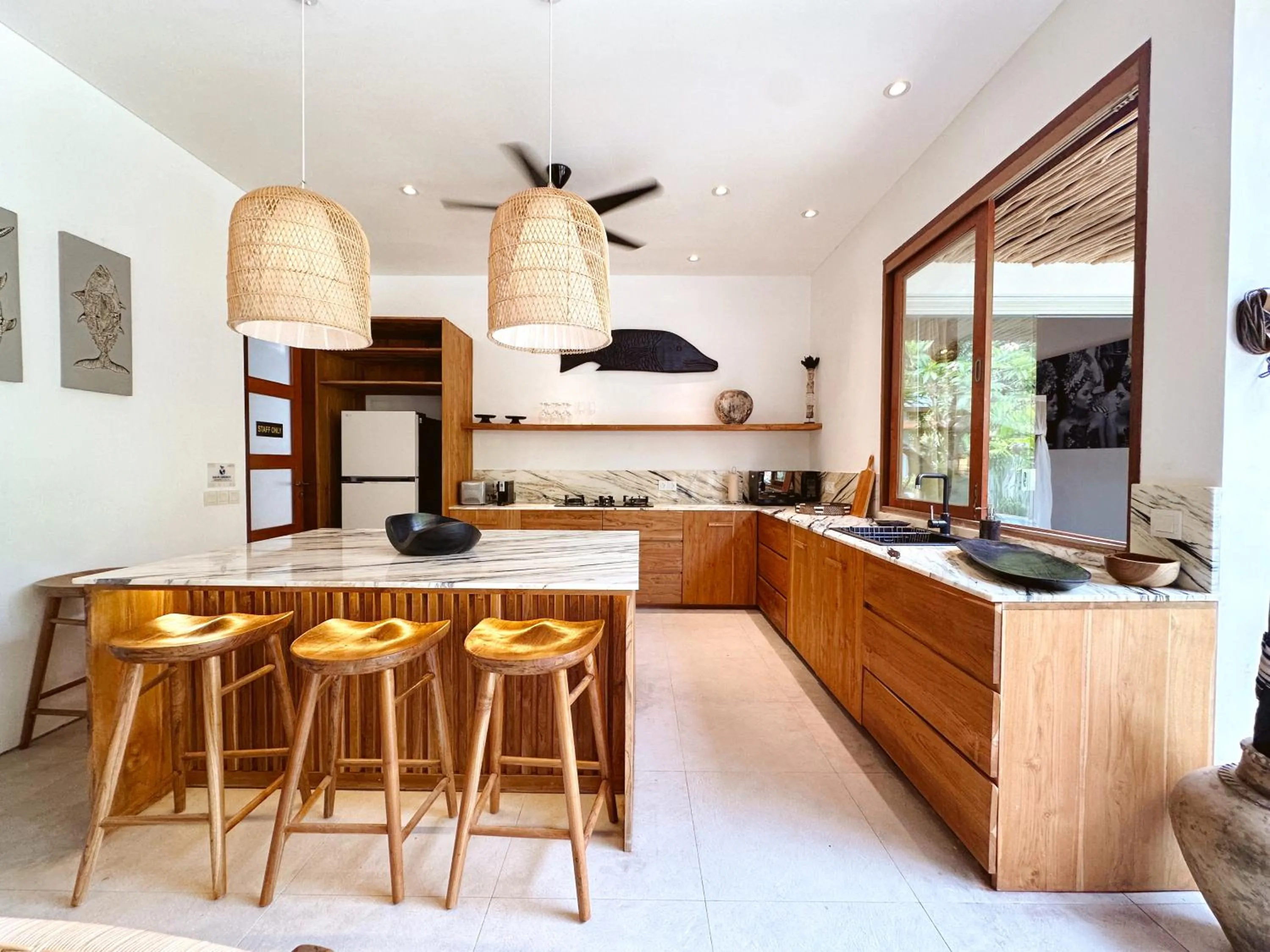 kitchen in Villa Pacha Seminyak