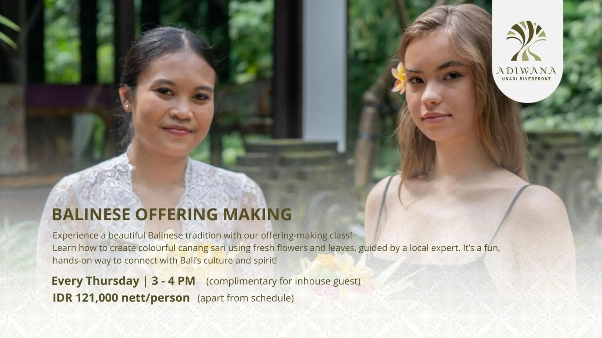 People in Adiwana Unagi Riverfront