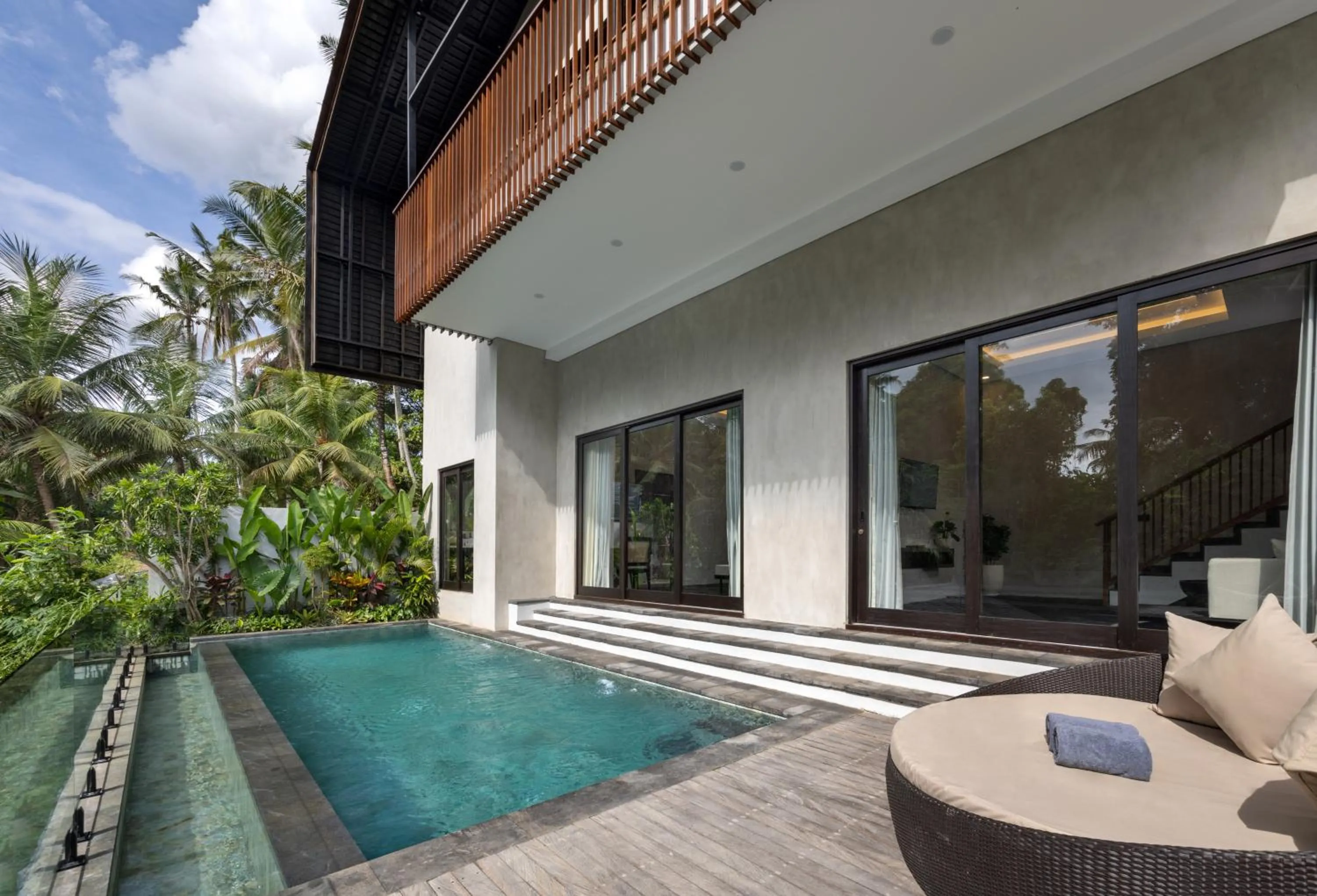 Swimming pool in Adiwana Unagi Riverfront