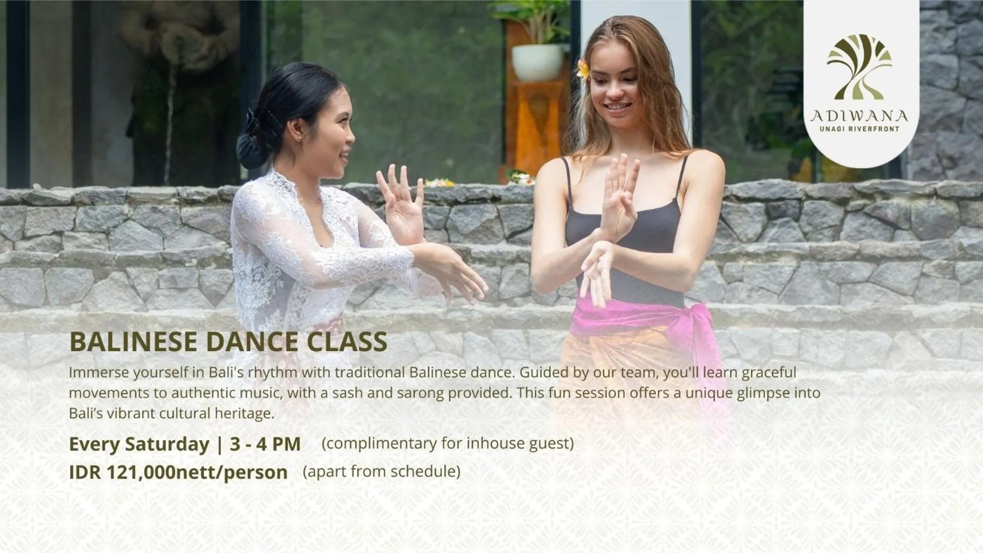 People in Adiwana Unagi Riverfront