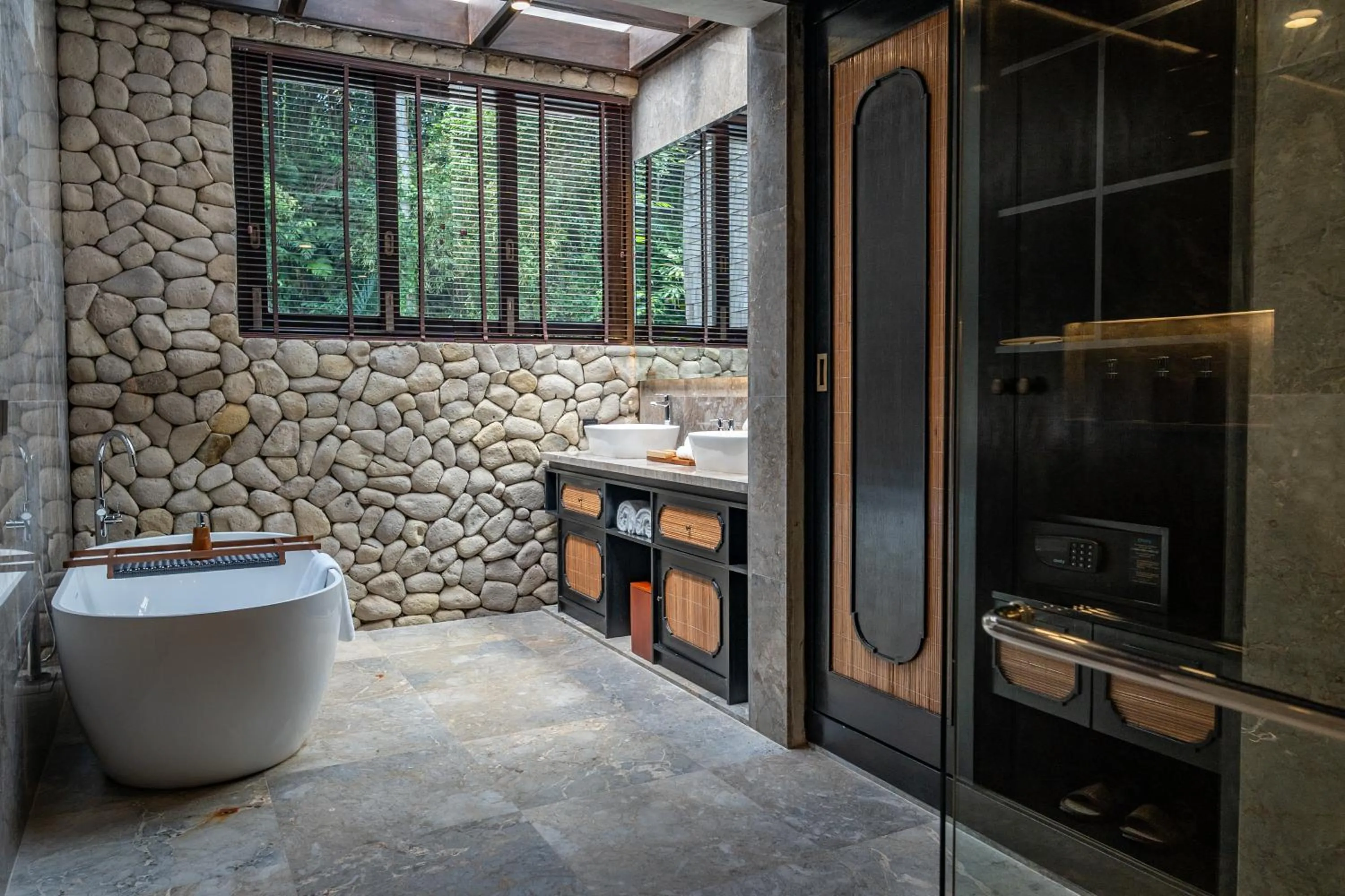 Bathroom in Adiwana Unagi Riverfront