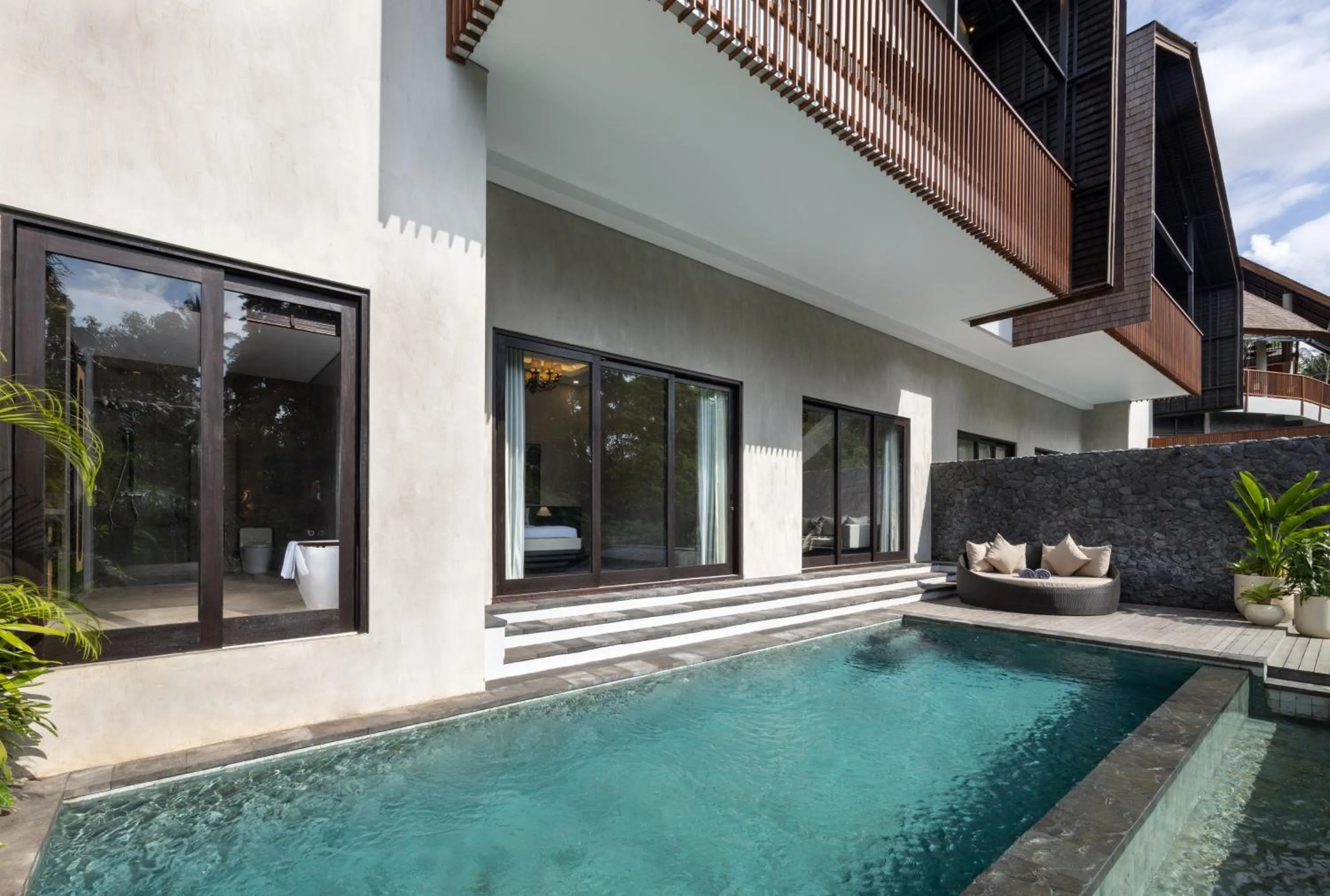 Swimming pool in Adiwana Unagi Riverfront