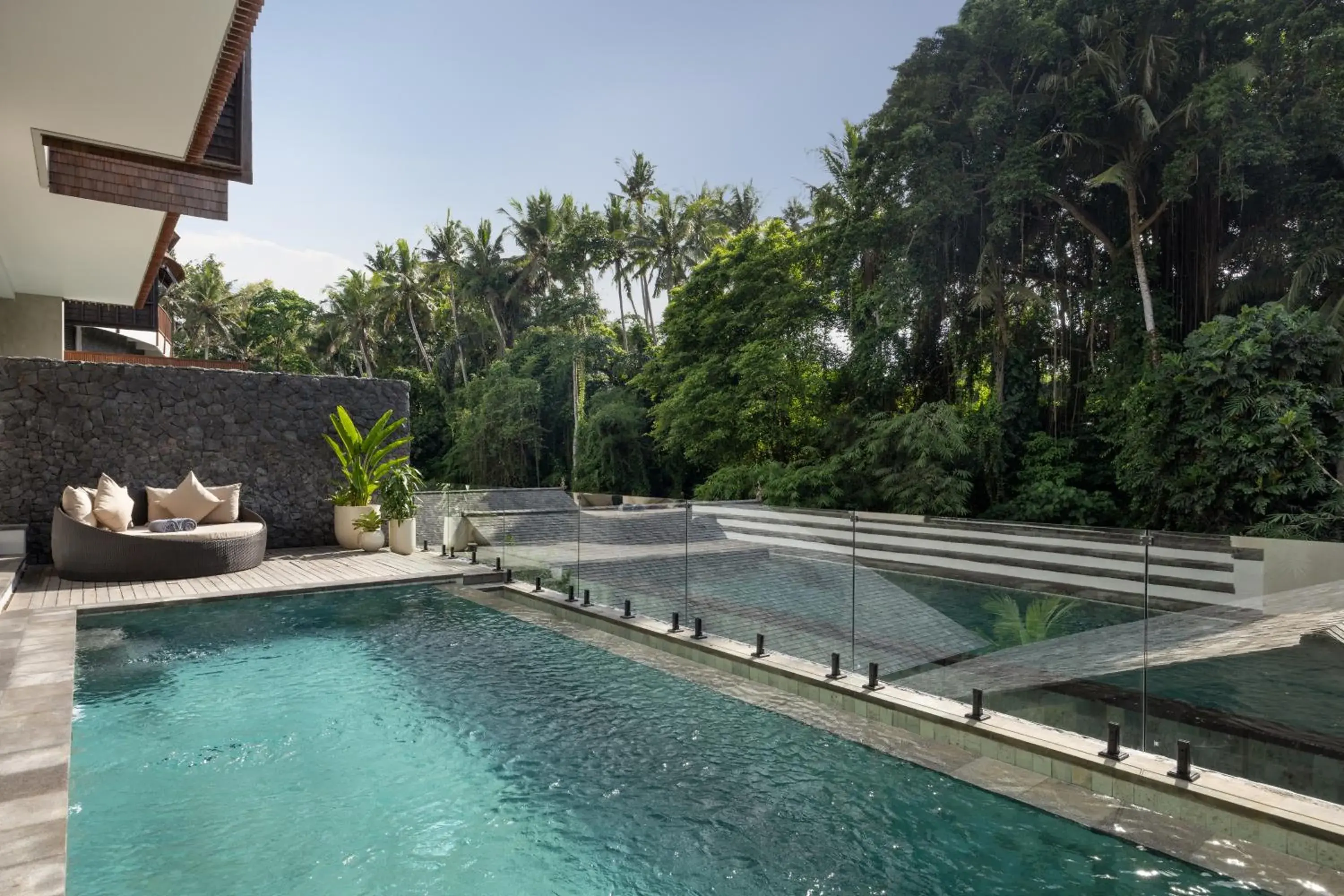 Swimming pool in Adiwana Unagi Riverfront Swimming pool in Adiwana Unagi Riverfront