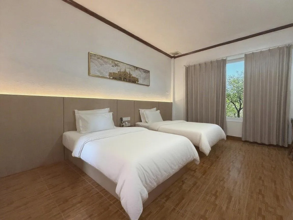 Deluxe Twin Room in 帕拉花园酒店 Pala garden hotel