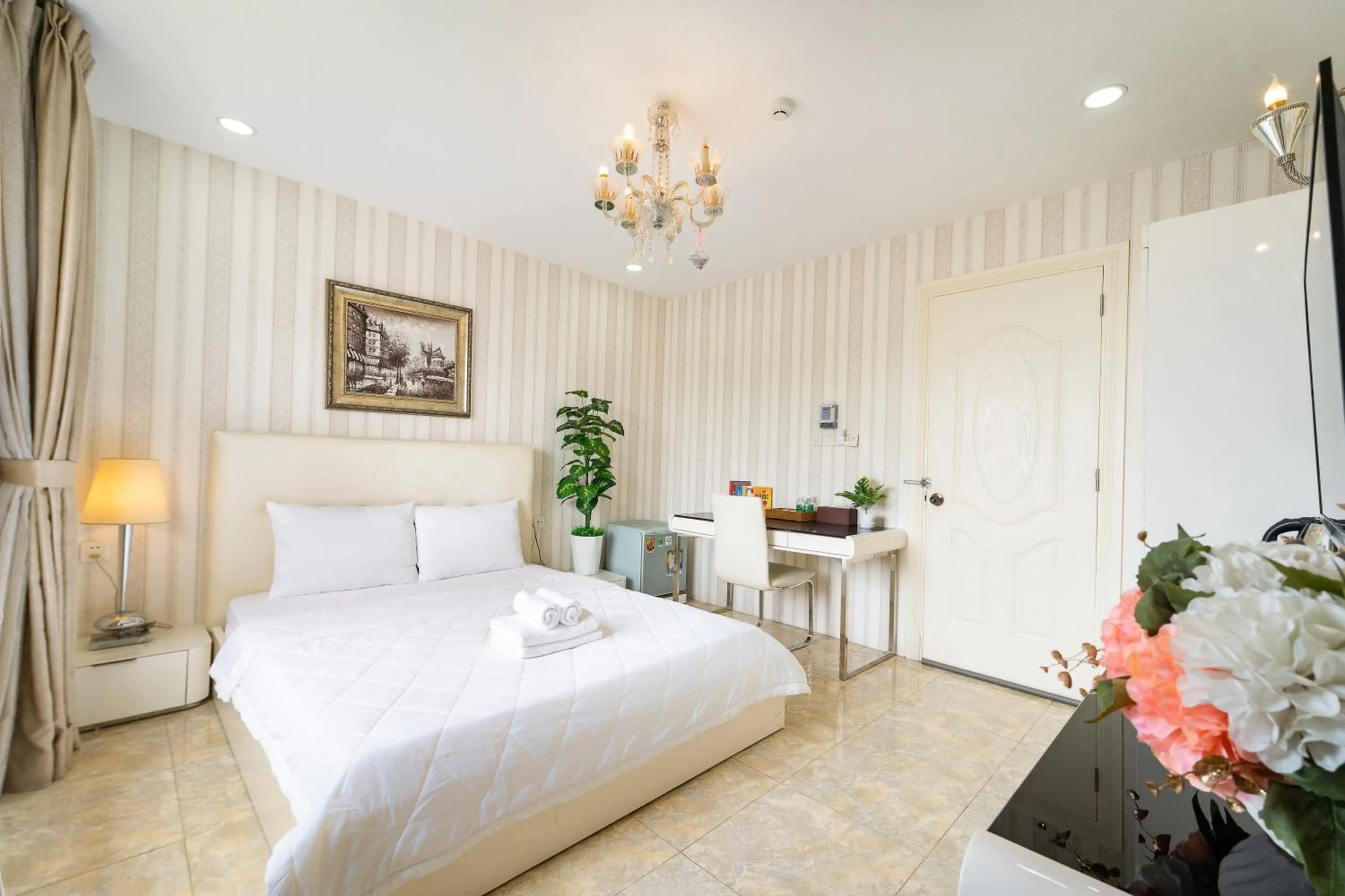 Bed in WIN hotel & Apartment