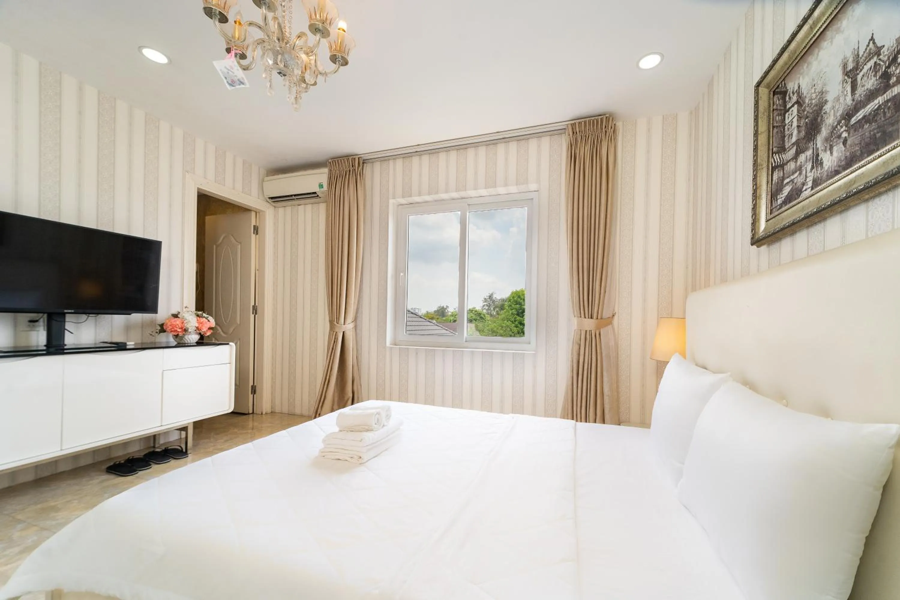 Bed in WIN hotel & Apartment