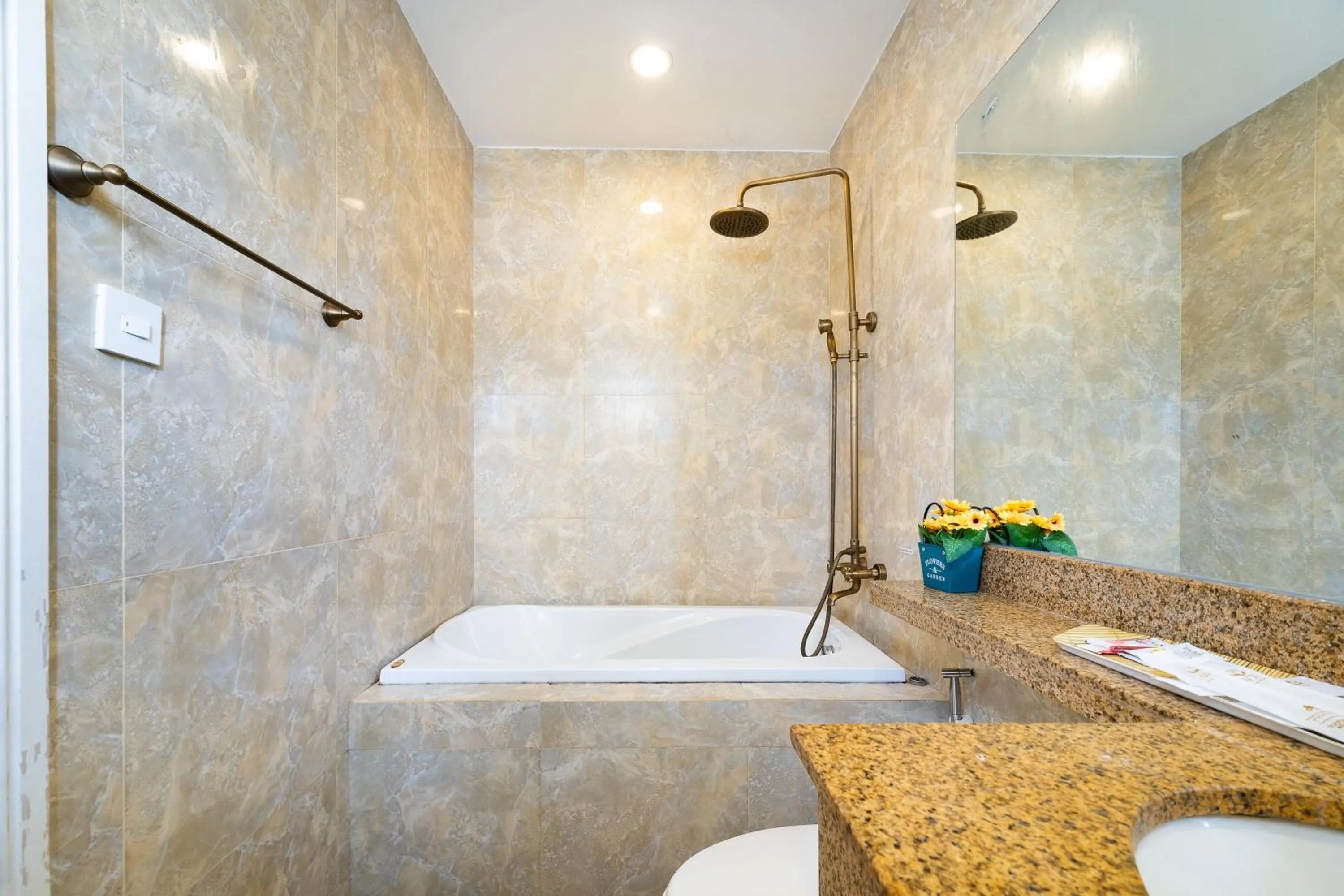 Bathroom in WIN hotel & Apartment