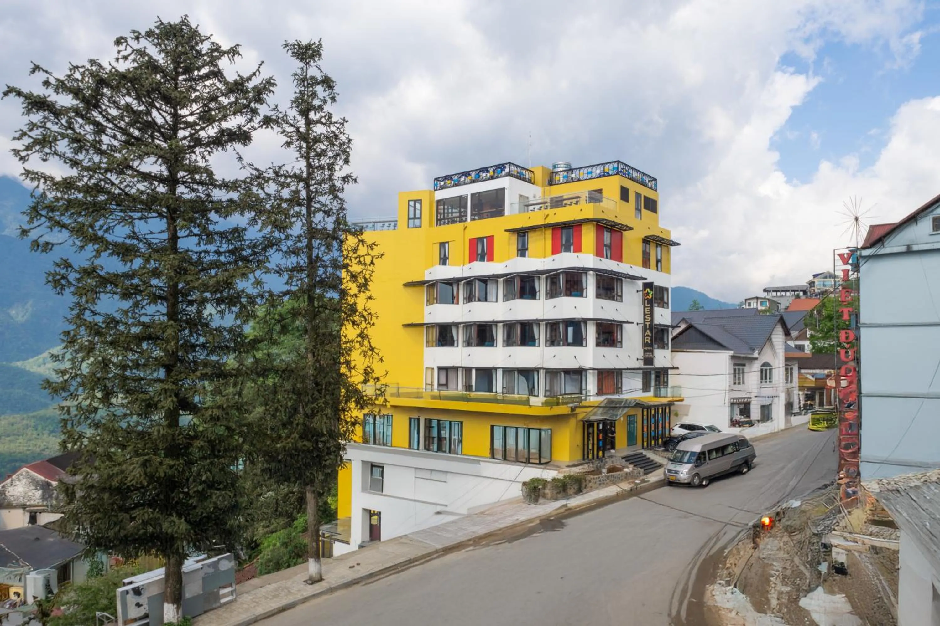 Property building in Lestar Hotel Sapa