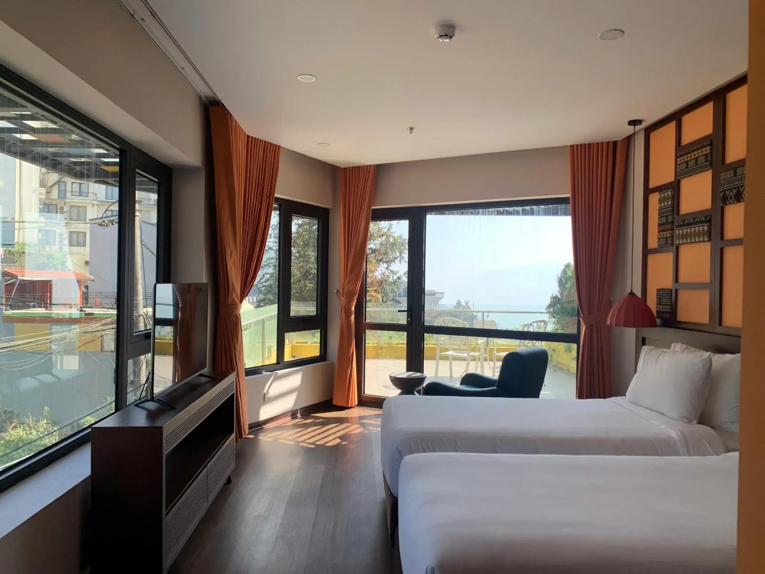 Double or Twin Room with Terrace in Lestar Hotel Sapa Double or Twin Room with Terrace in Lestar Hotel Sapa