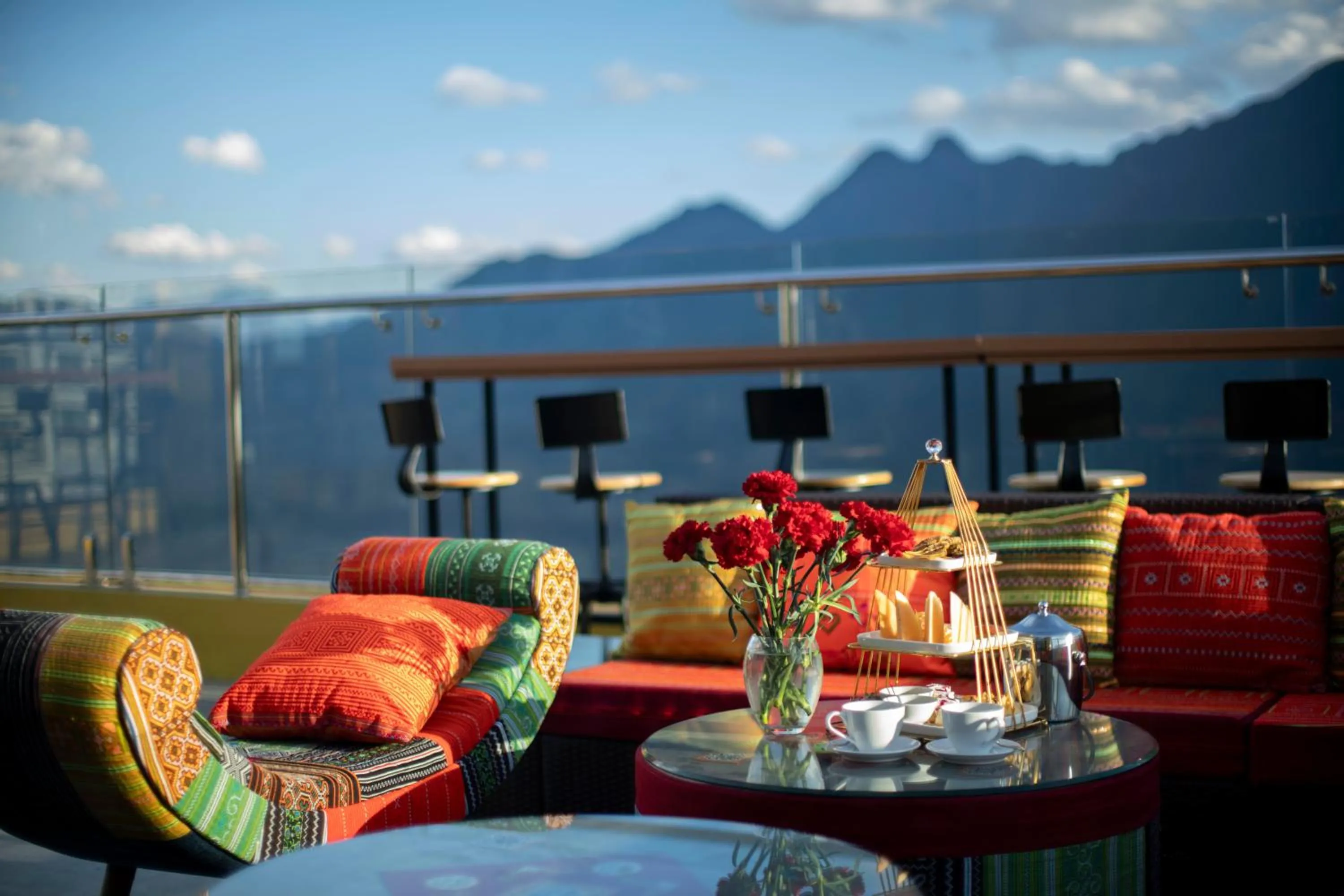Balcony/Terrace in Lestar Hotel Sapa